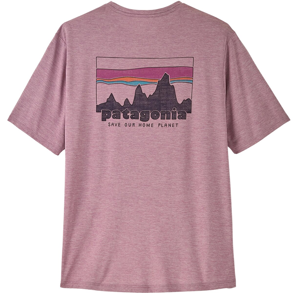 Image of Patagonia Capilene Cool '73 Skyline Daily Shirt - Men's Light Violet/Quiet Violet X-Dye, M