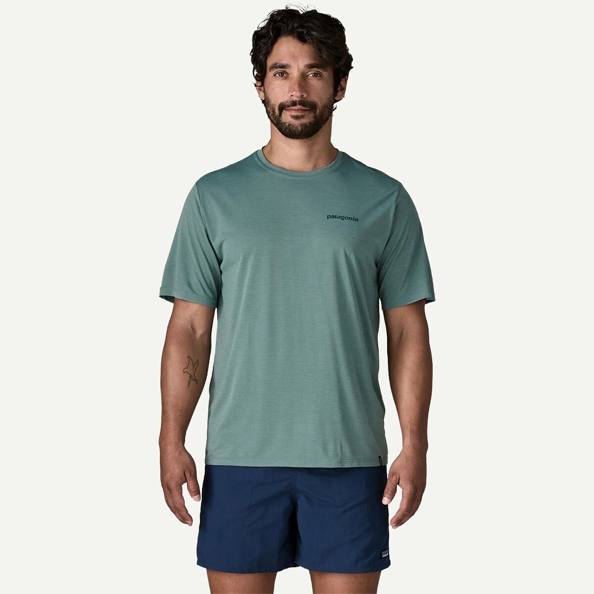 Patagonia Capilene Cool Boardshort Logo Daily Shirt - Men's - Clothing