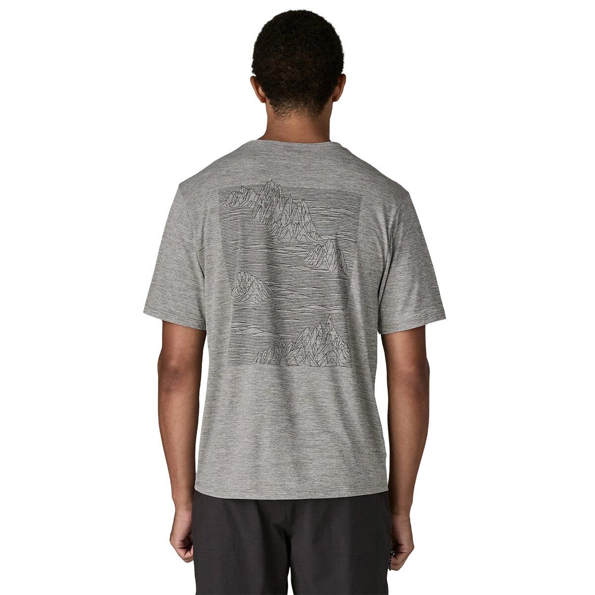 Image of Patagonia Capilene Cool Strataspire Daily Shirt - Men's Feather Grey, M