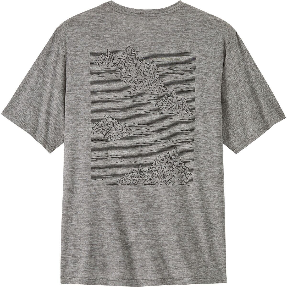 Image of Patagonia Cap Cool Daily Shirt - Strataspire - Men's Feather Grey, S