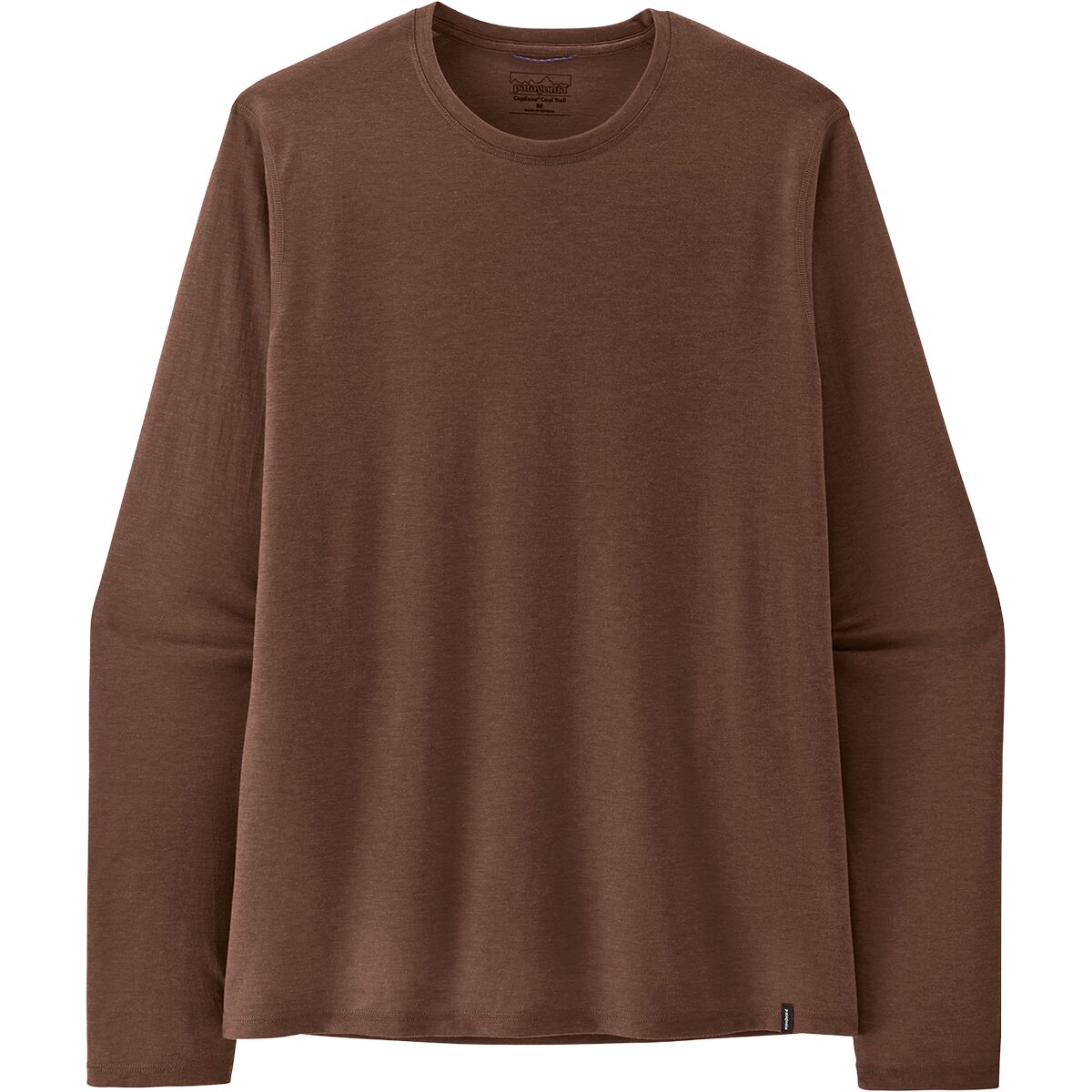 Image of Patagonia Capilene Cool Trail Long-Sleeve Shirt - Men's Berm Brown, L