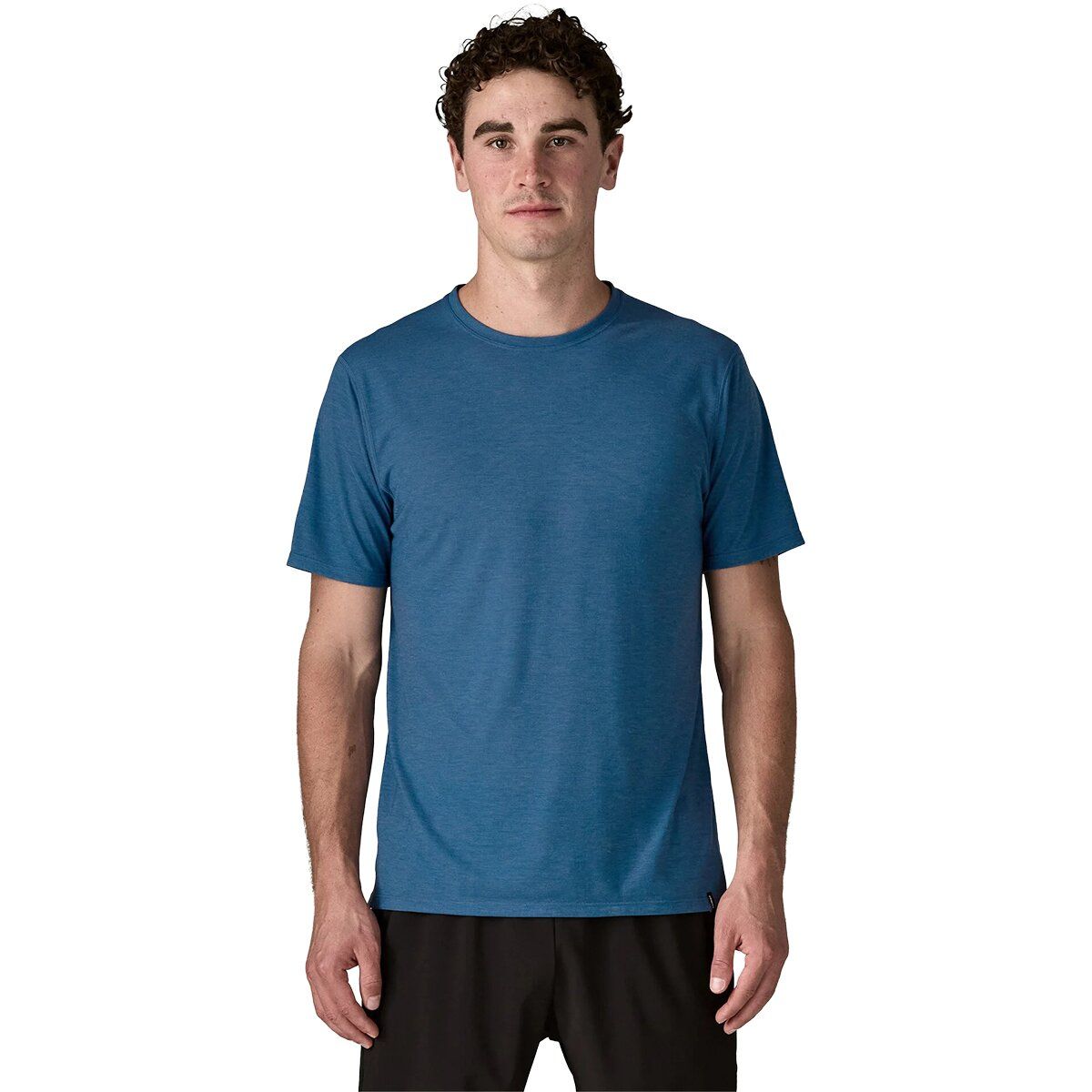 Image of Patagonia Capilene Cool Trail Shirt - Men's Aquatic Blue, L