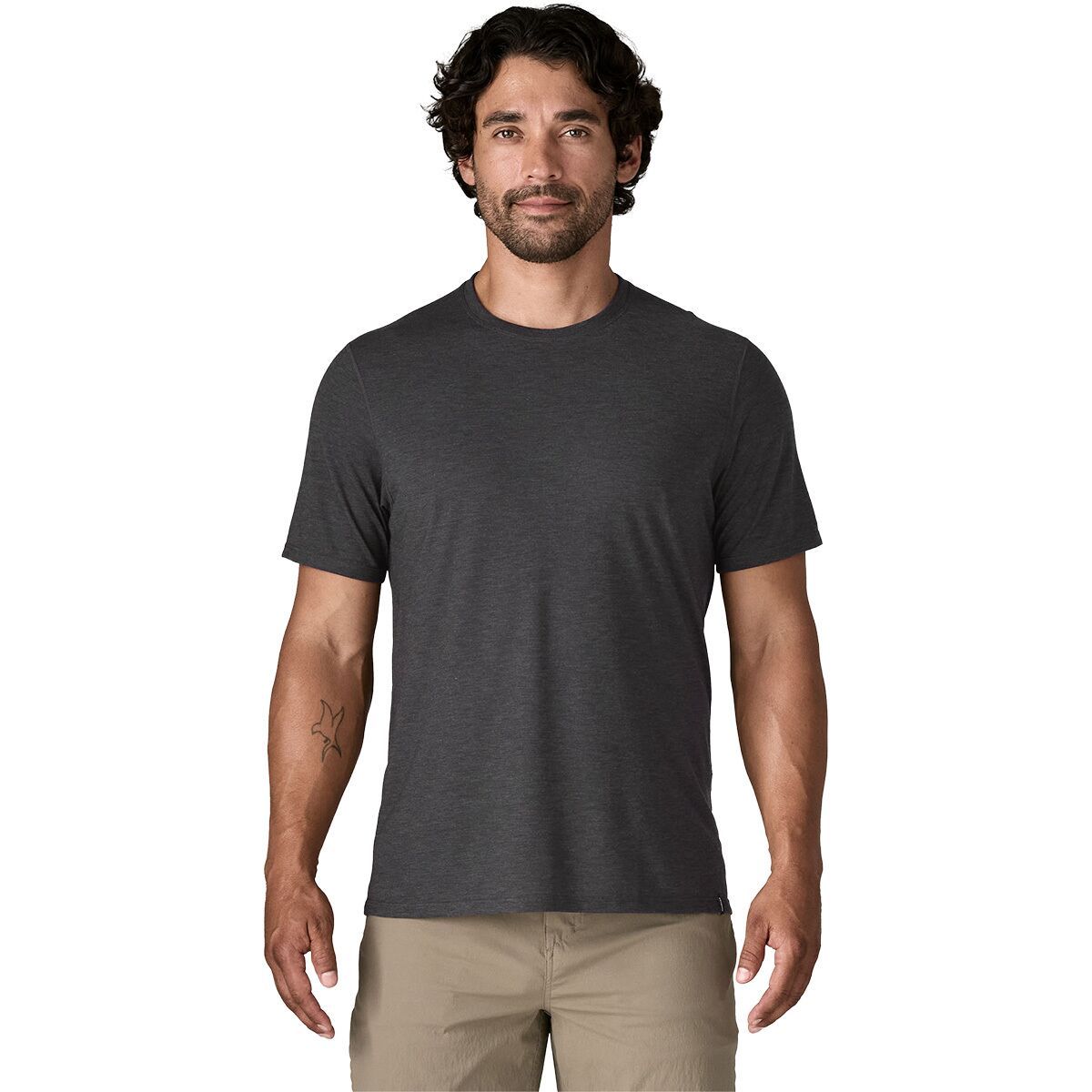 Image of Patagonia Cap Cool Trail Shirt - Men's Ink Black, L