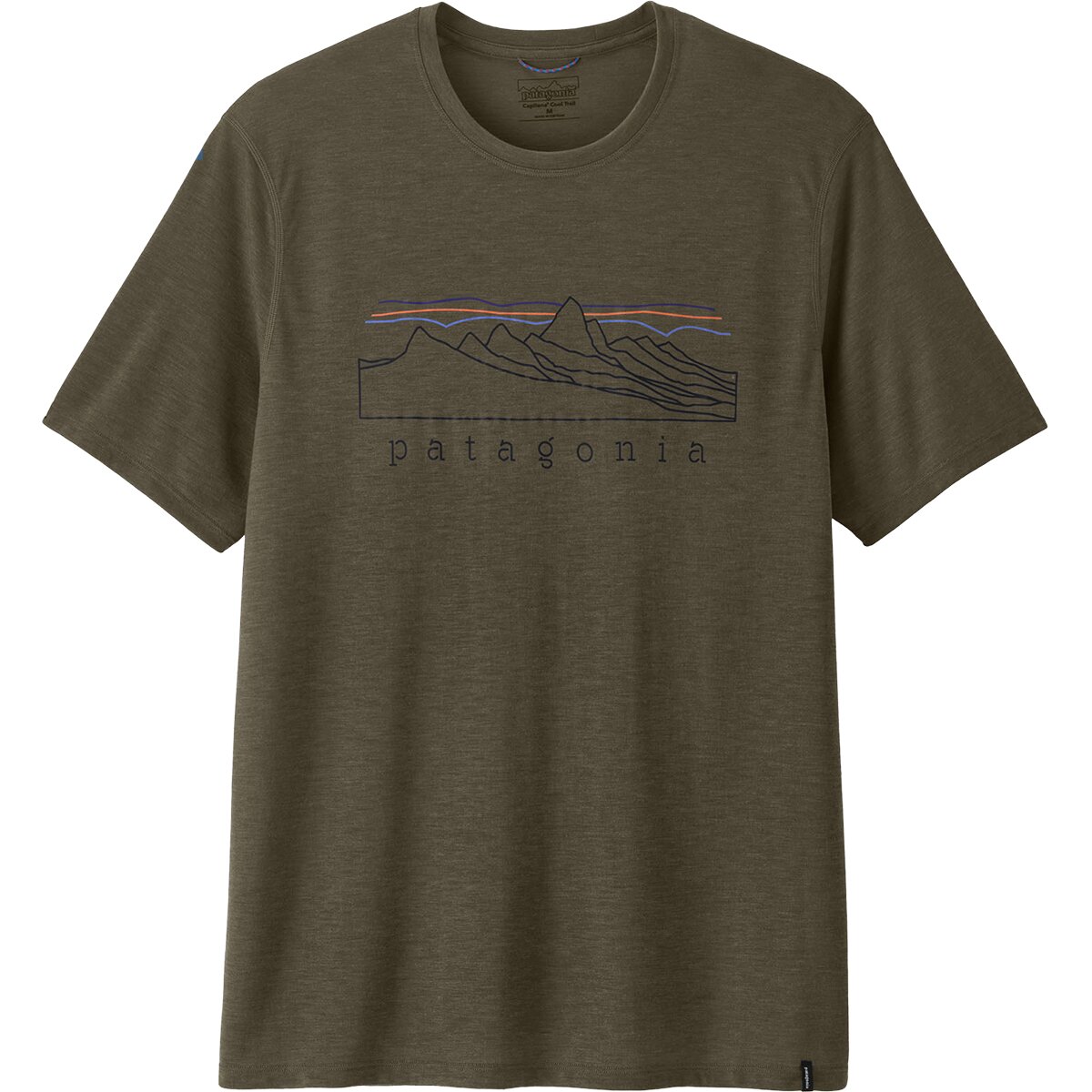 Image of Patagonia Capilene Cool Trail Stratapeaks Shirt - Men's Basin Green, M