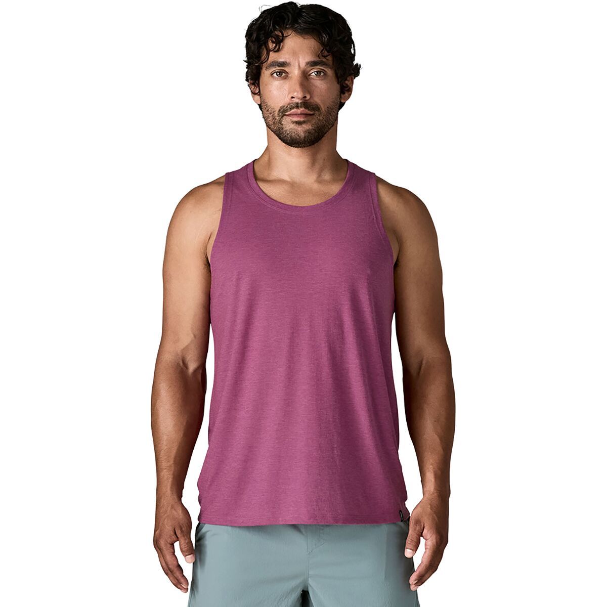 Image of Patagonia Capilene Cool Trail Tank Top - Men's Faded Magenta, XL