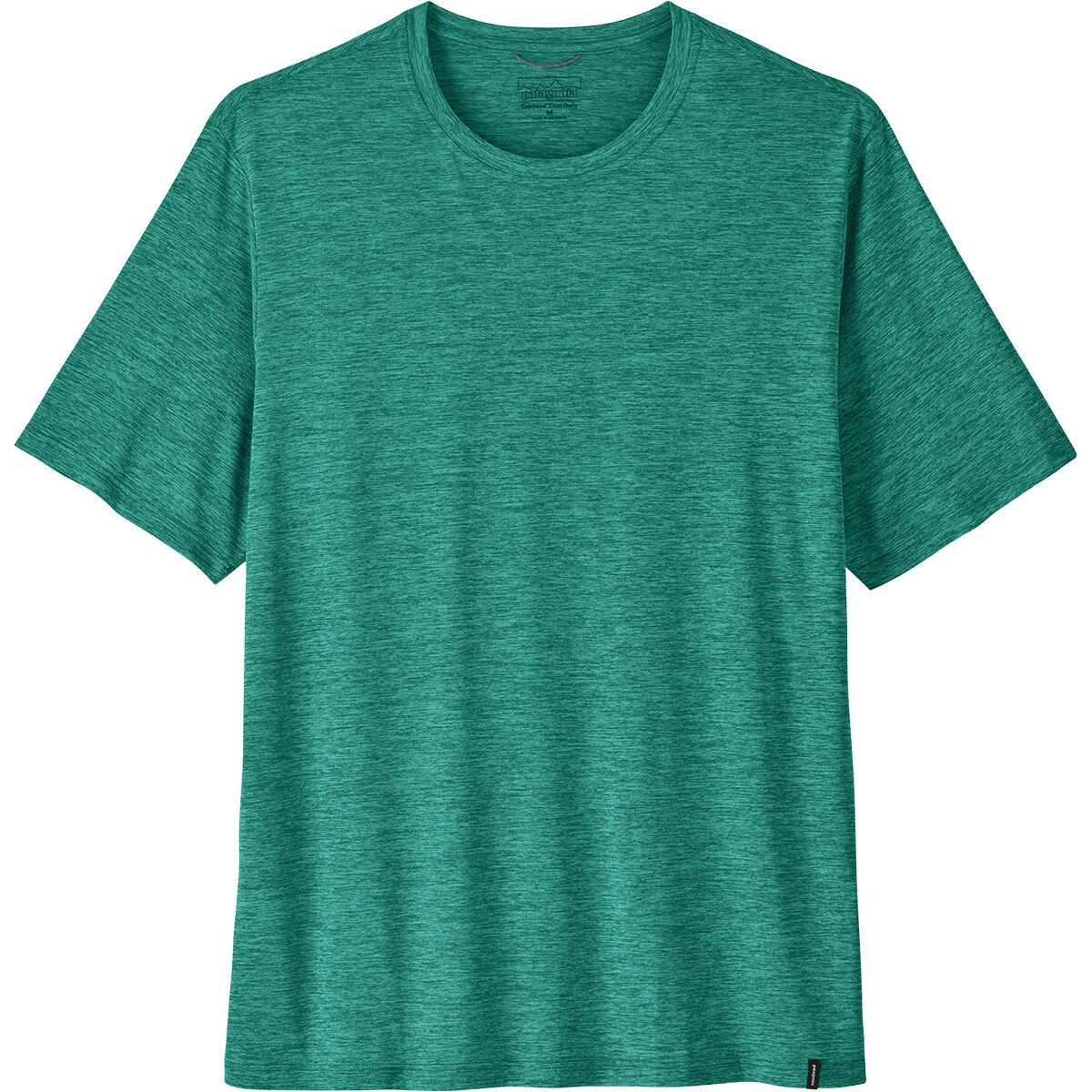 Image of Patagonia Capilene Daily T-Shirt - Men's Gem Green/Light Gem Green X-Dye, L