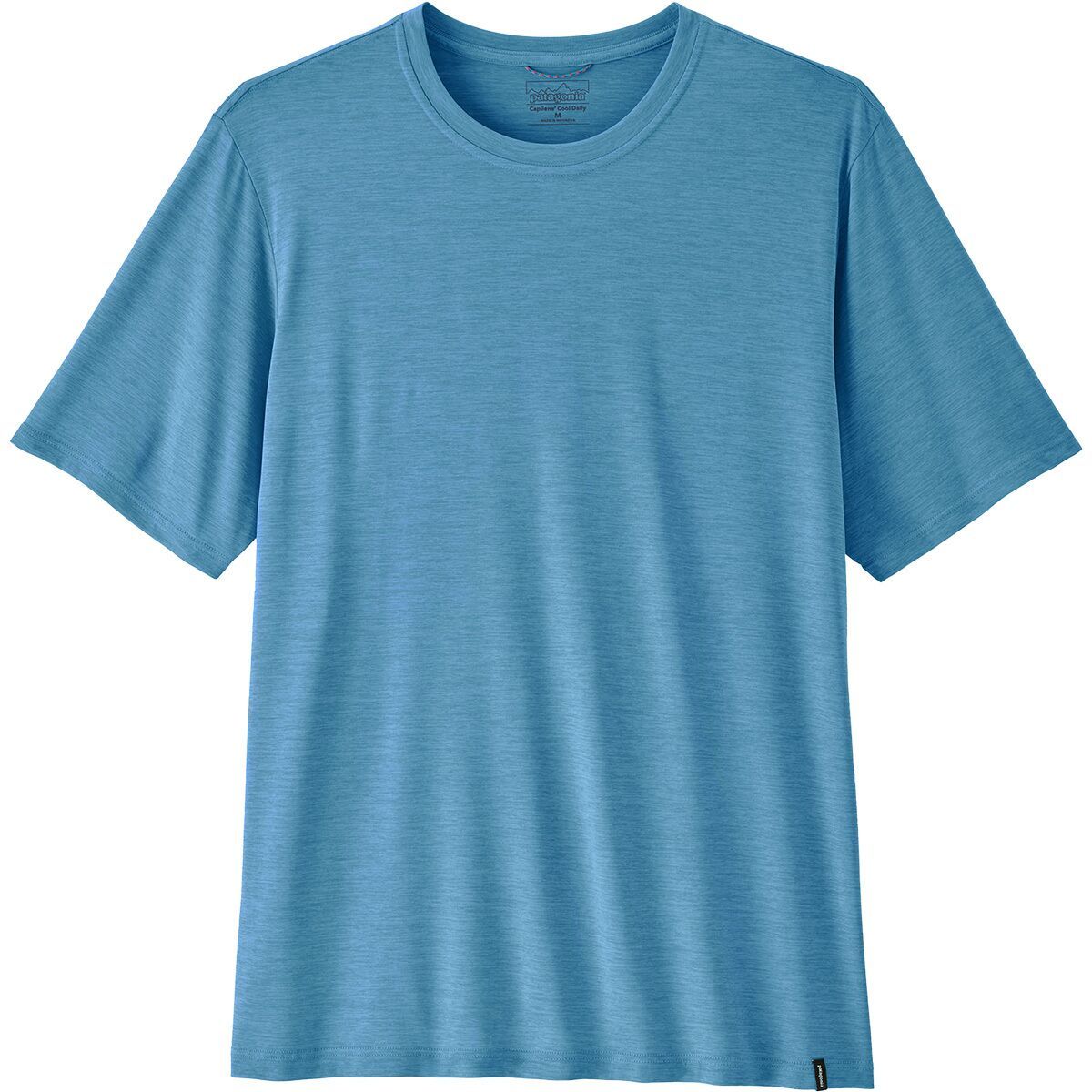 Image of Patagonia Capilene Daily T-Shirt - Men's Shore Blue/Light Shore Blue X-Dye, XXL