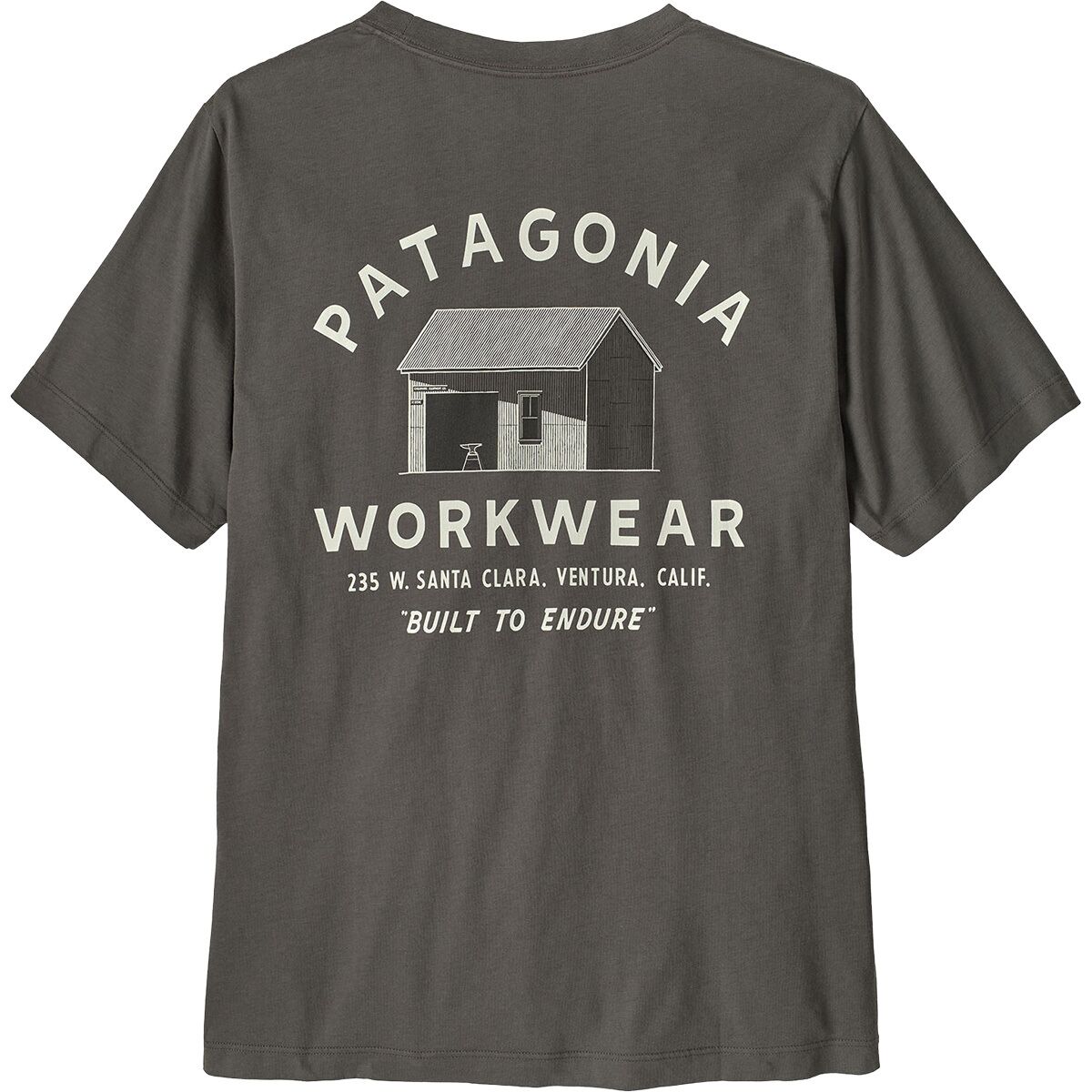 Image of Patagonia Forge Born T-Shirt - Men's Forge Grey, S
