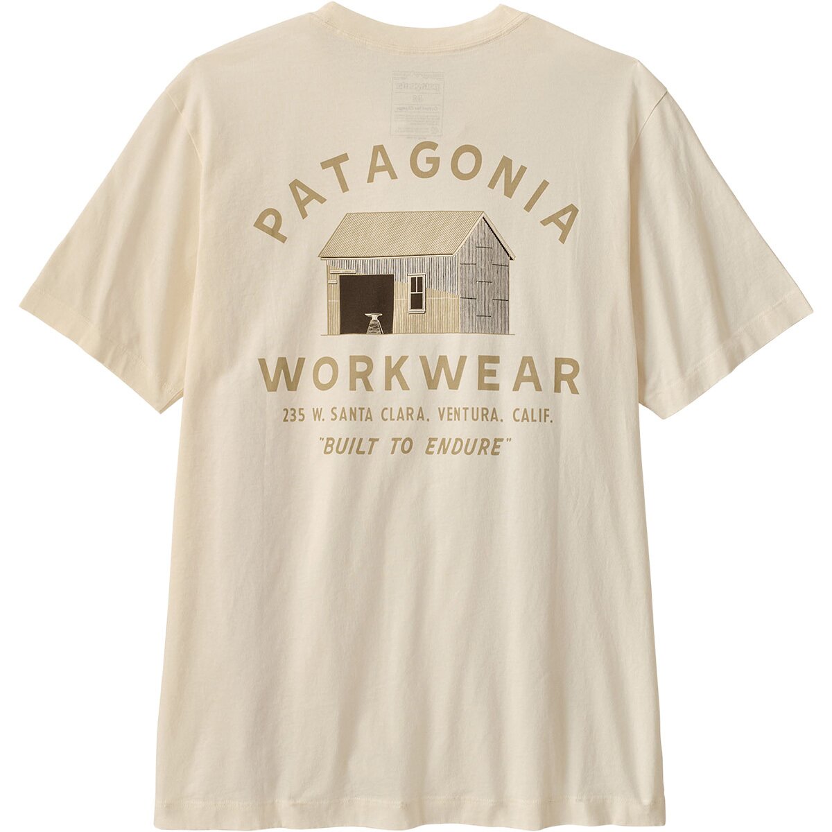 Image of Patagonia Forge Born T-Shirt - Men's Undyed Natural, S