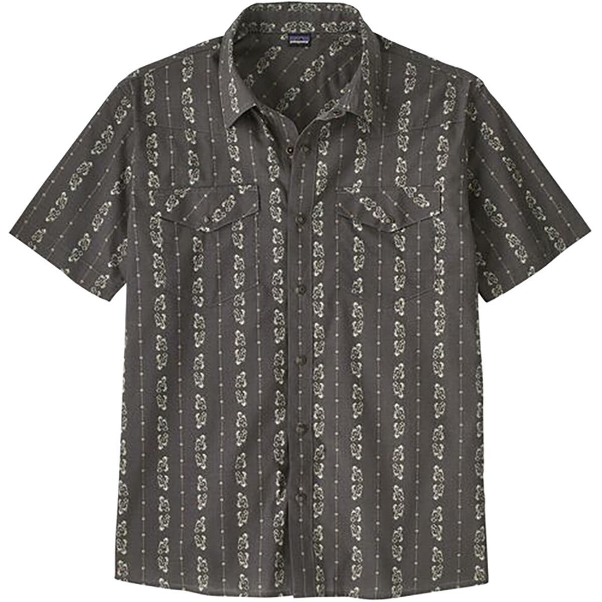 Image of Patagonia Go To Western Shirt - Men's Lowlands: Forge Grey, S