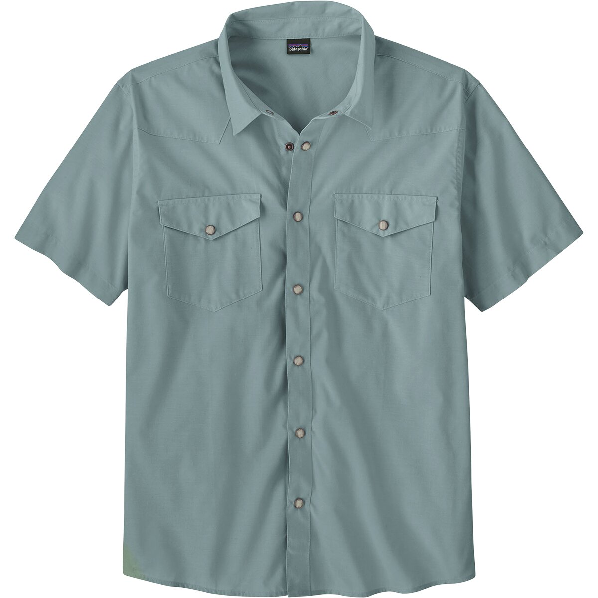 Image of Patagonia Go To Western Shirt - Men's Whole Weave/Blue Sage, S
