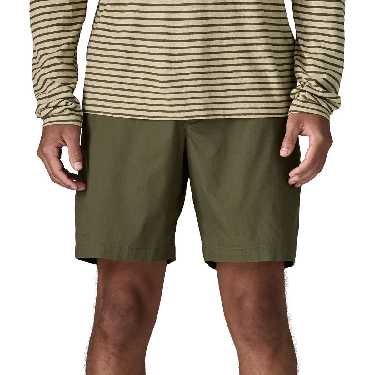 Image of Patagonia Lightweight All-Wear Hemp 8in Short - Men's Basin Green, 33