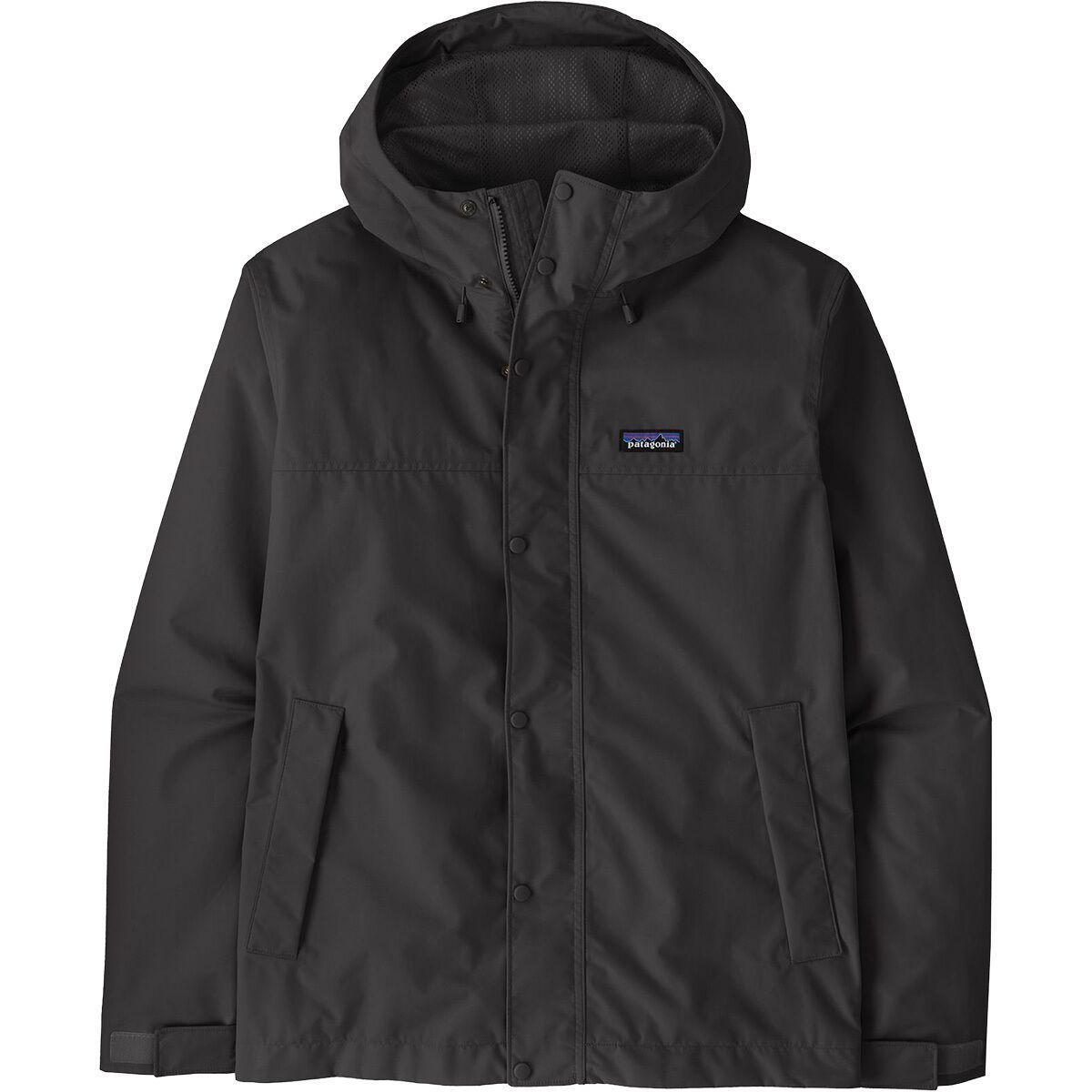 Image of Patagonia Outdoor Everyday Rain Jacket - Men's Black, XL