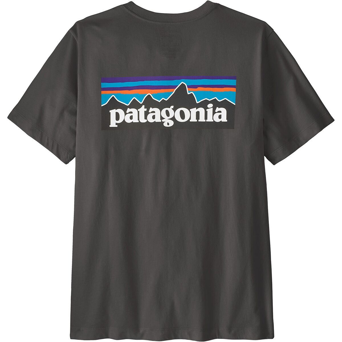 Image of Patagonia P-6 Logo T-Shirt - Men's Ink Black, L