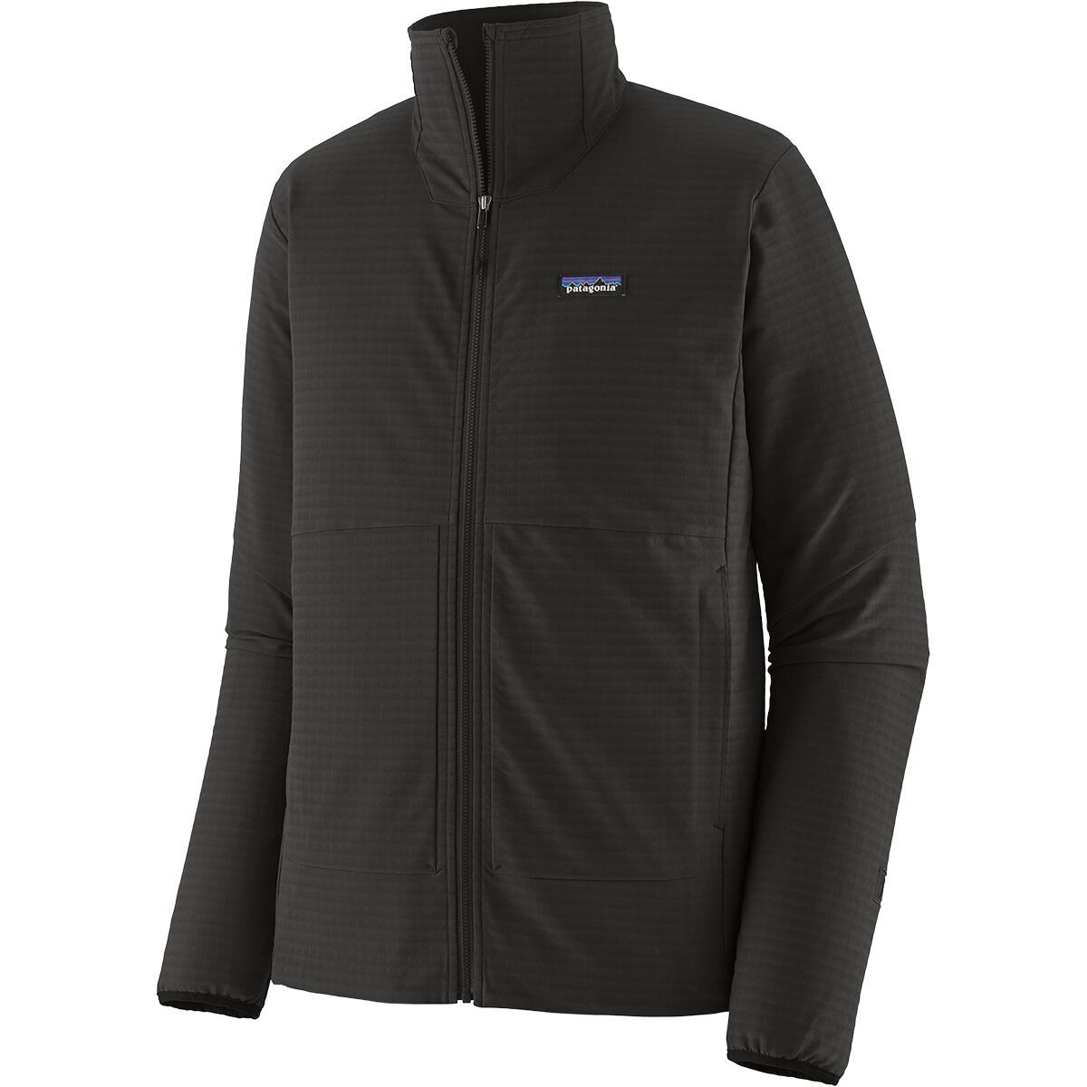 Image of Patagonia R1 TechFace Fleece Jacket - Men's Black, XXL