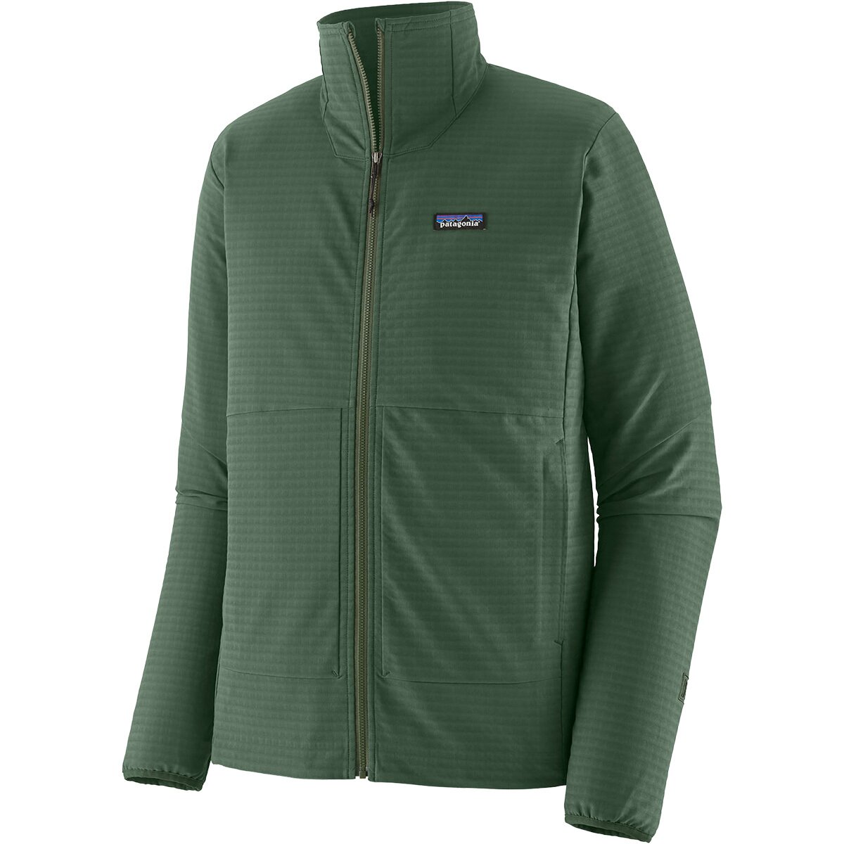 Image of Patagonia R1 TechFace Fleece Jacket - Men's Canopy Green, XL