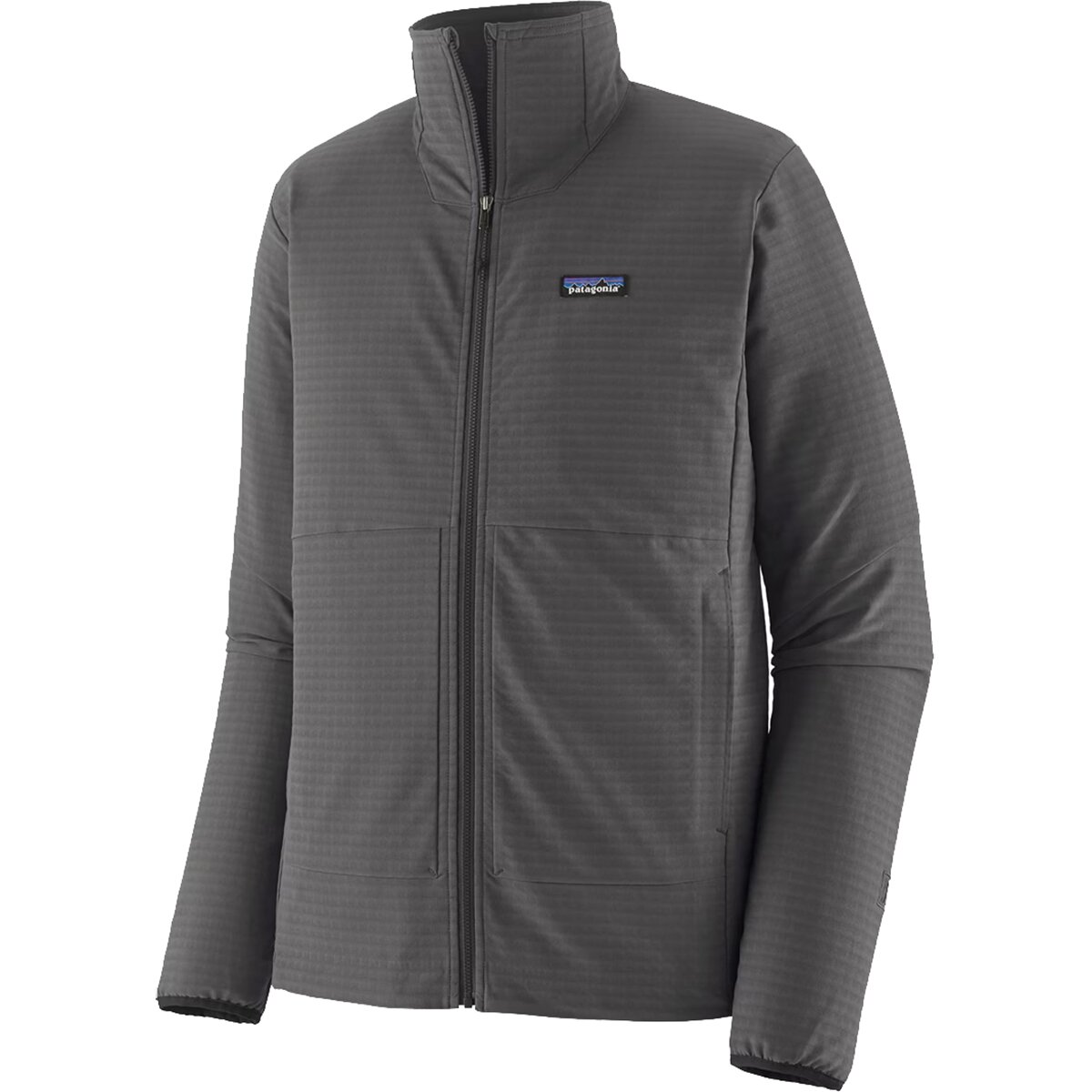 Image of Patagonia R1 TechFace Fleece Jacket - Men's Forge Grey, S