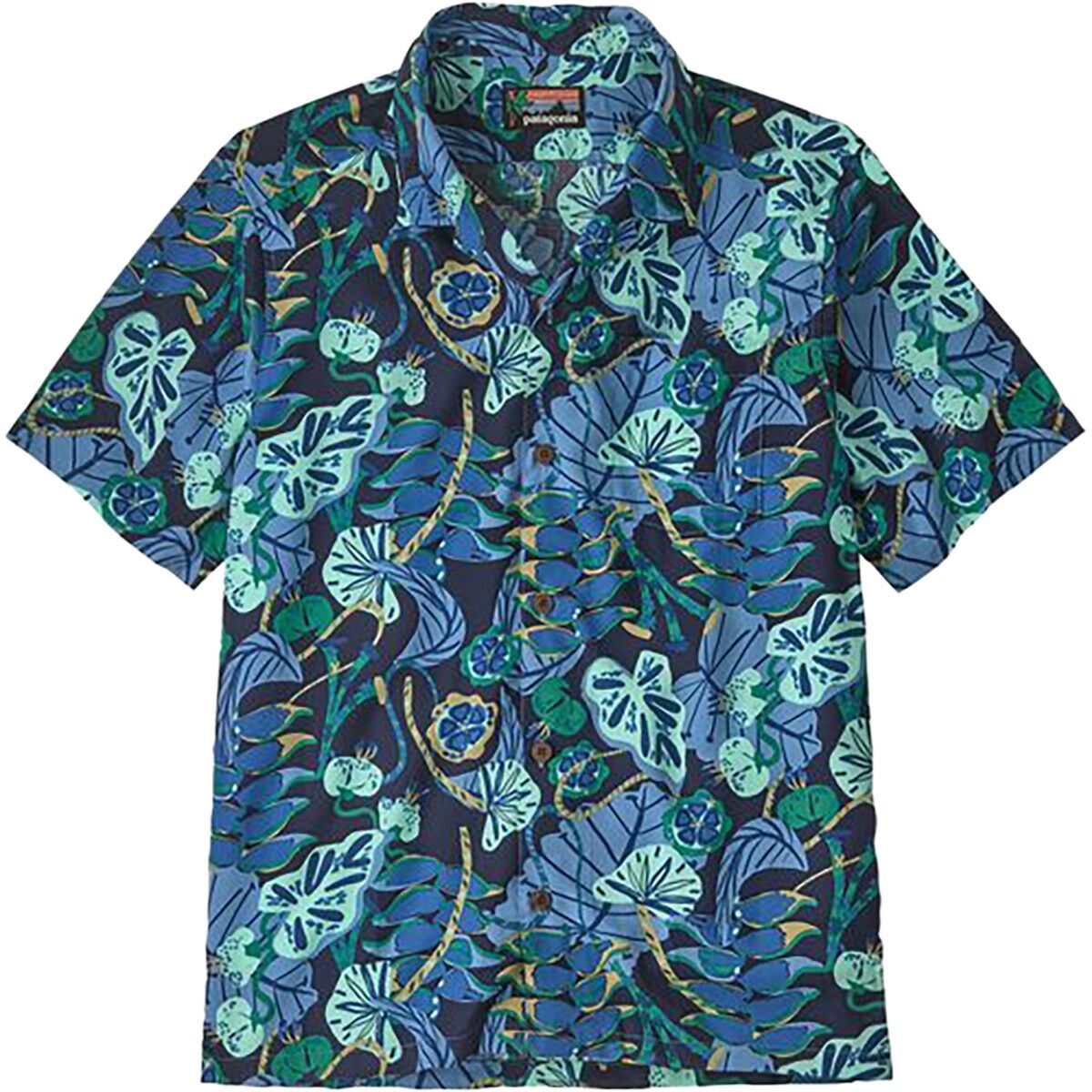 Image of Patagonia Tidal Threads Shirt - Men's Tropiclimb: New Navy, M