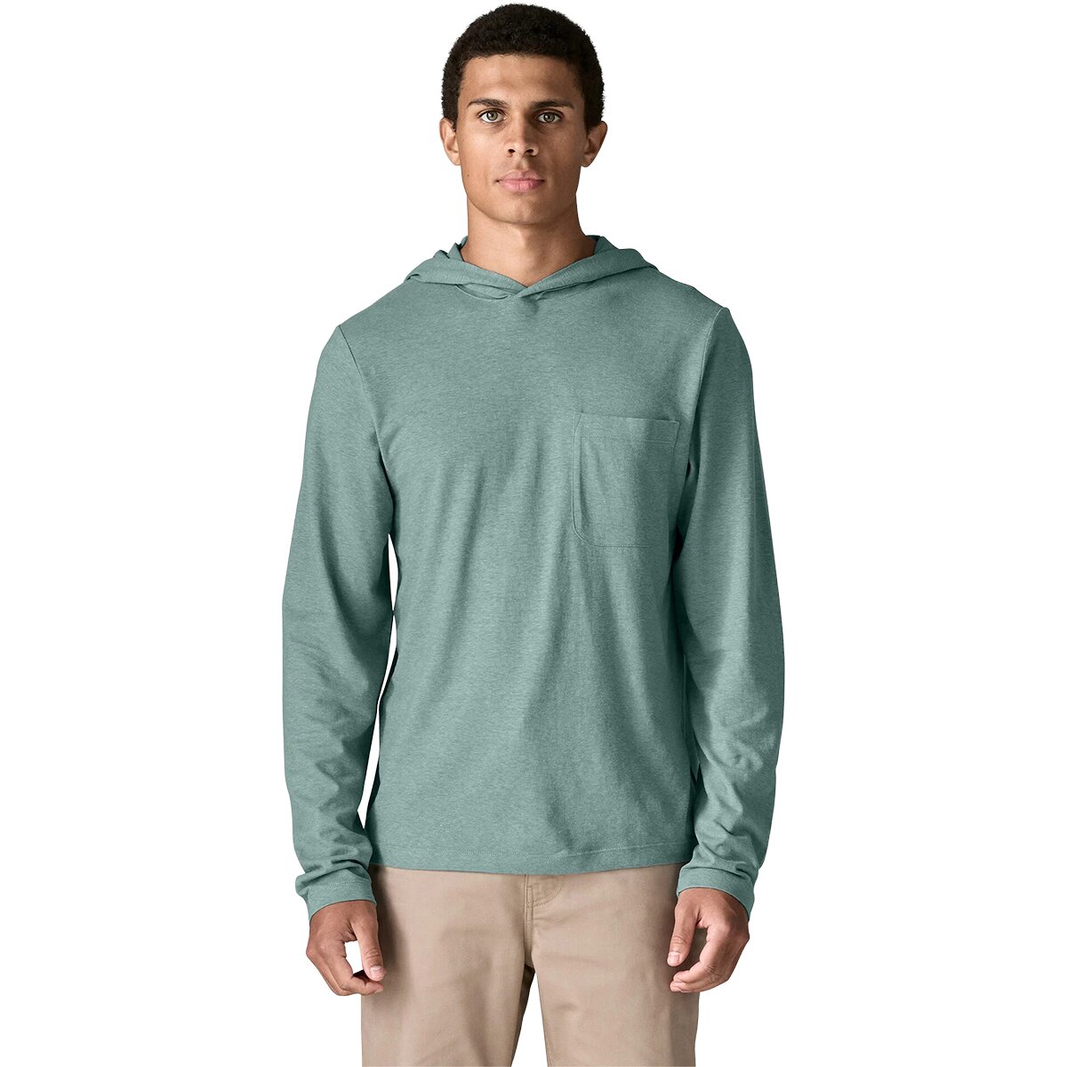 Image of Patagonia Trail Harbor Hoodie - Men's Blue Sage, XL