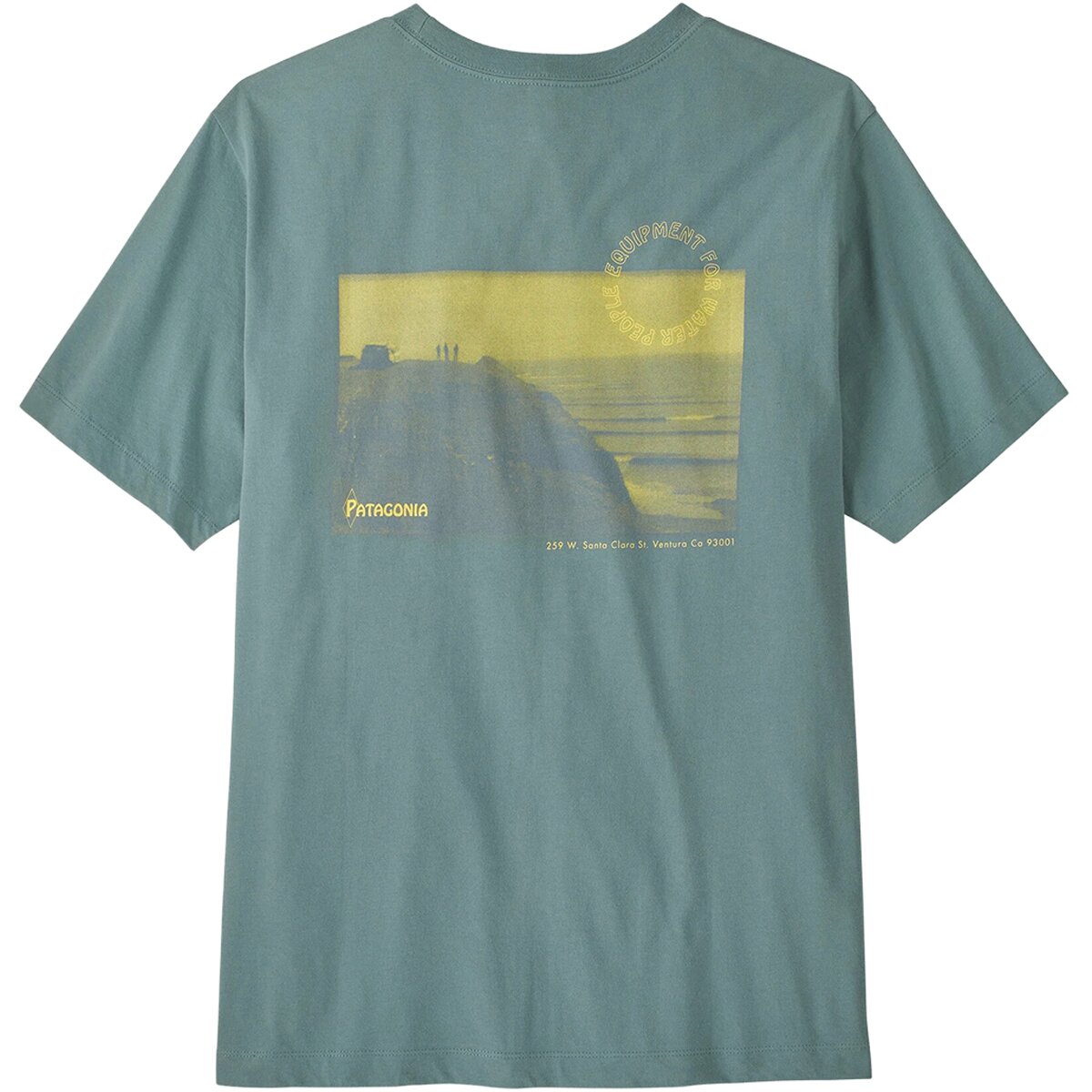 Image of Patagonia Water People Spotter T-Shirt - Men's Blue Sage, XXL