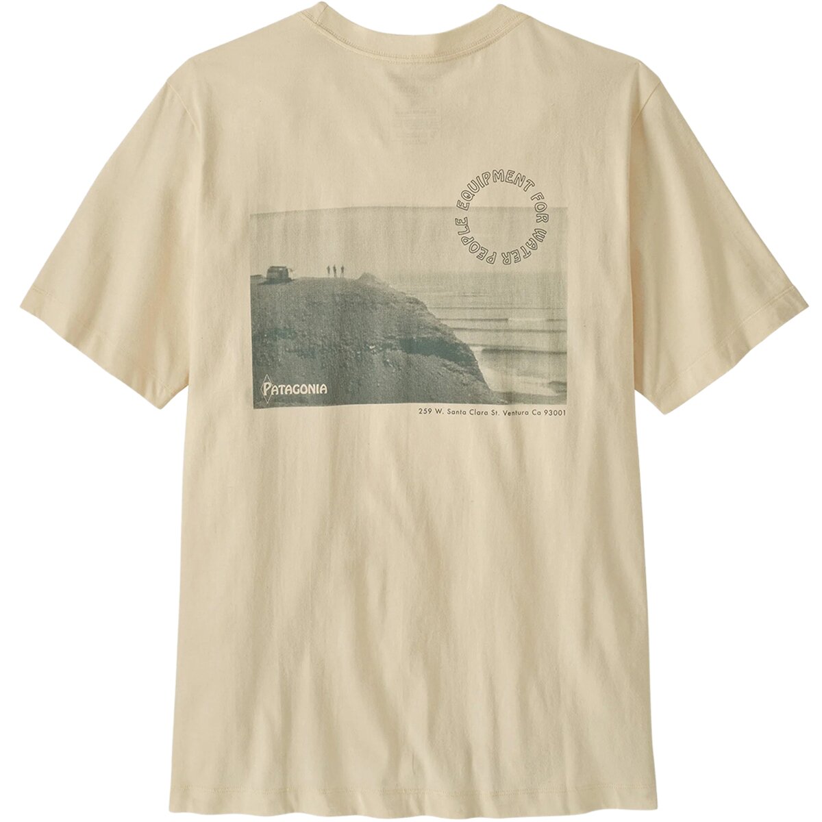 Image of Patagonia Water People Spotter T-Shirt - Men's Undyed Natural, M