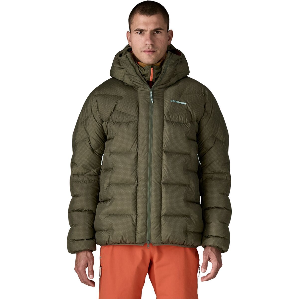 Image of Patagonia Durable Down Parka - Men's Basin Green, L