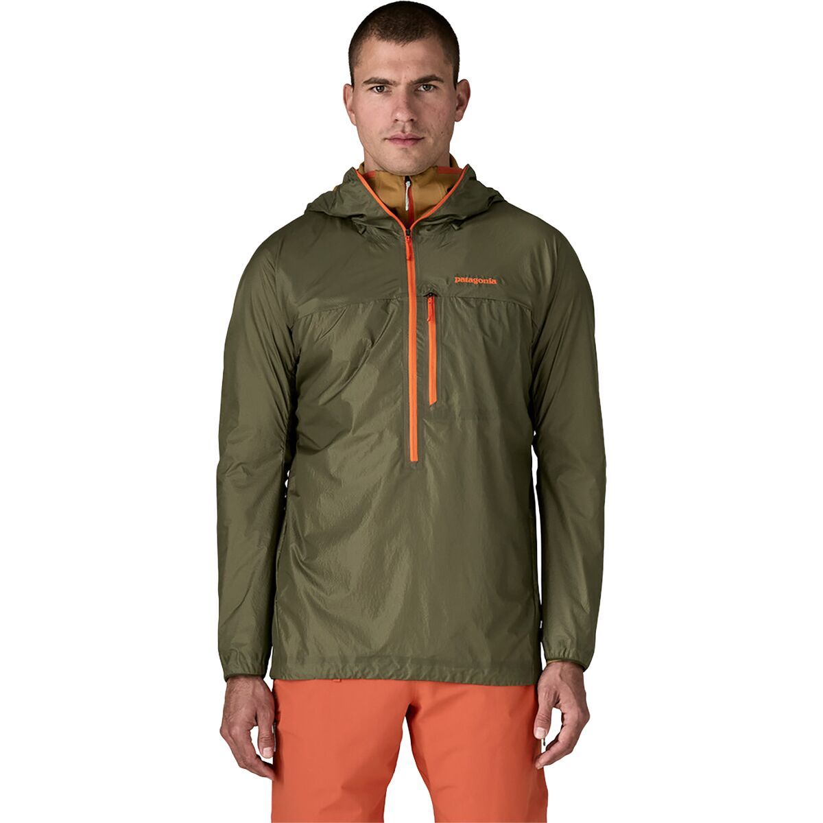 Image of Patagonia Houdini Rock Jacket - Men's Basin Green, M