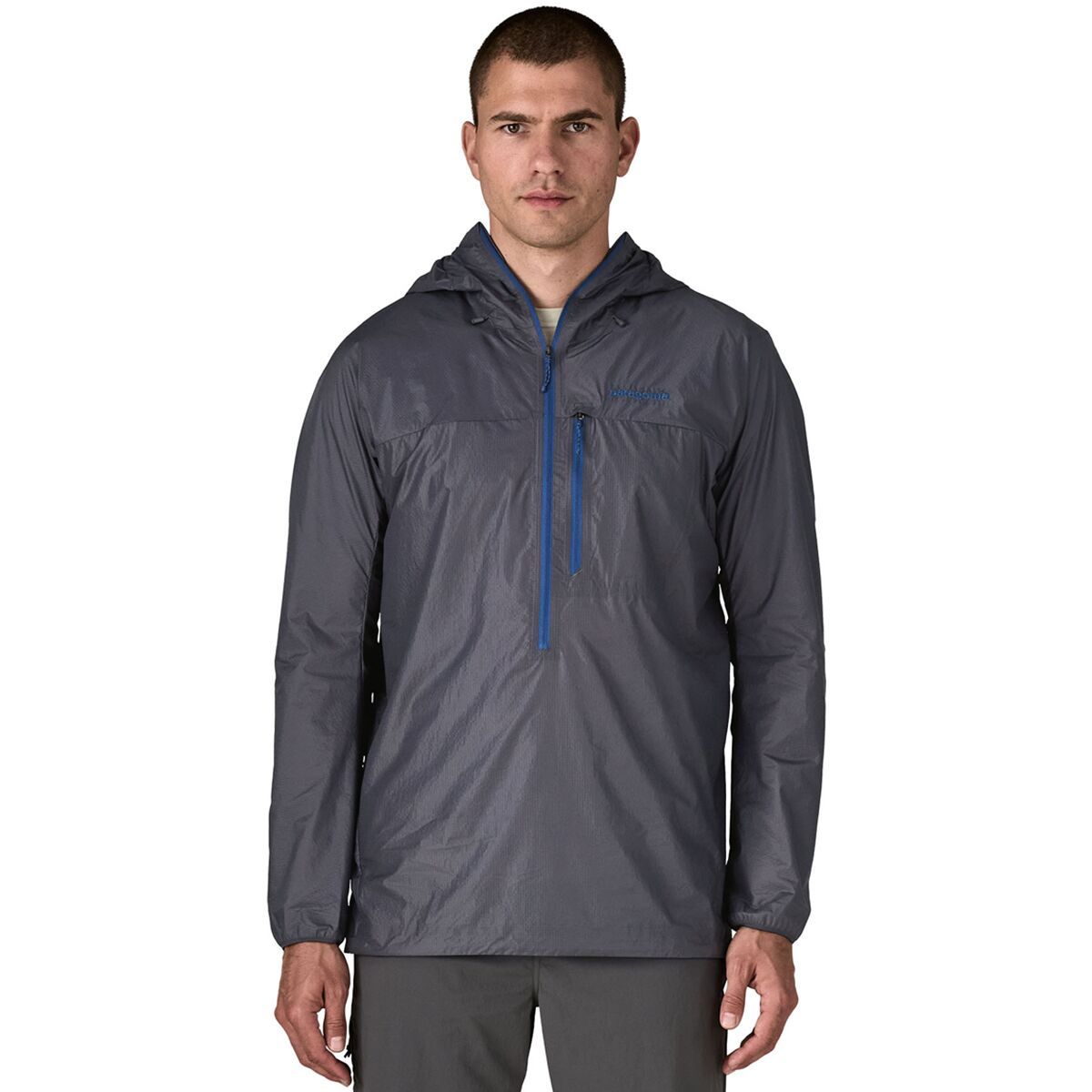 Image of Patagonia Houdini Rock Jacket - Men's Smolder Blue, L