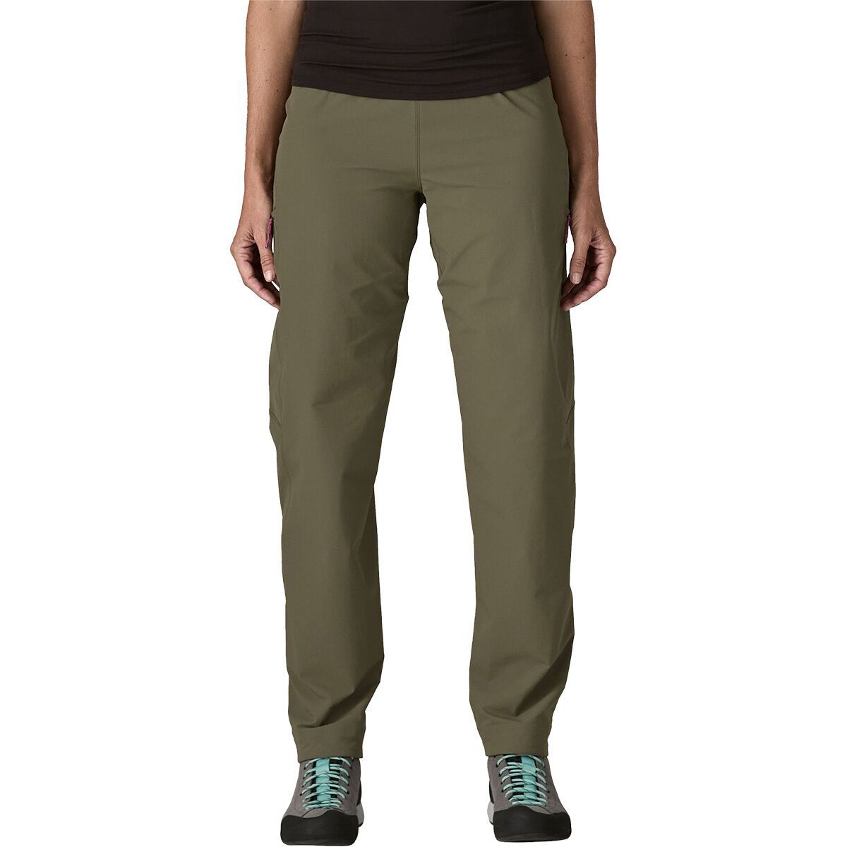Image of Patagonia Free Wall Pant - Women's Basin Green, 8