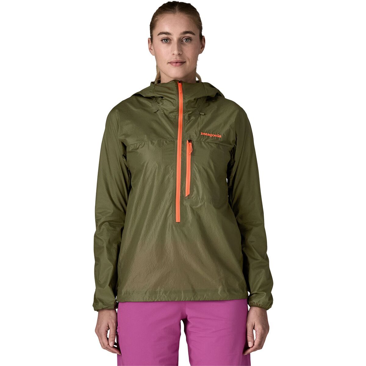 Image of Patagonia Houdini Rock Jacket - Women's Basin Green, L