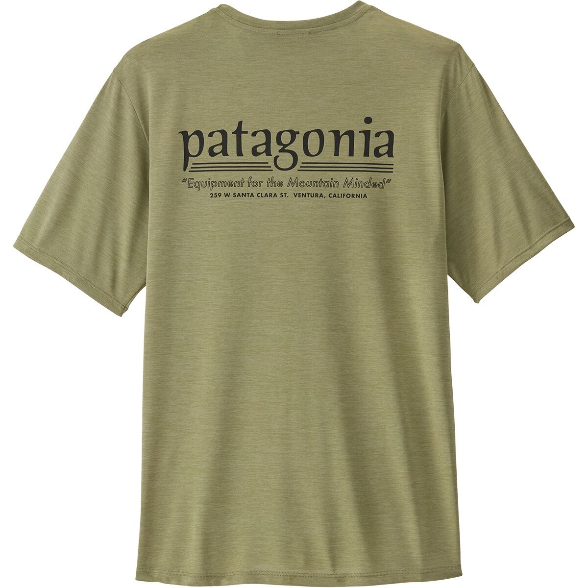 Image of Patagonia Capilene Cool Daily Shirt - Hut Tripper - Men's Gumtree Green/Light Gumtree Green X-Dye, XL