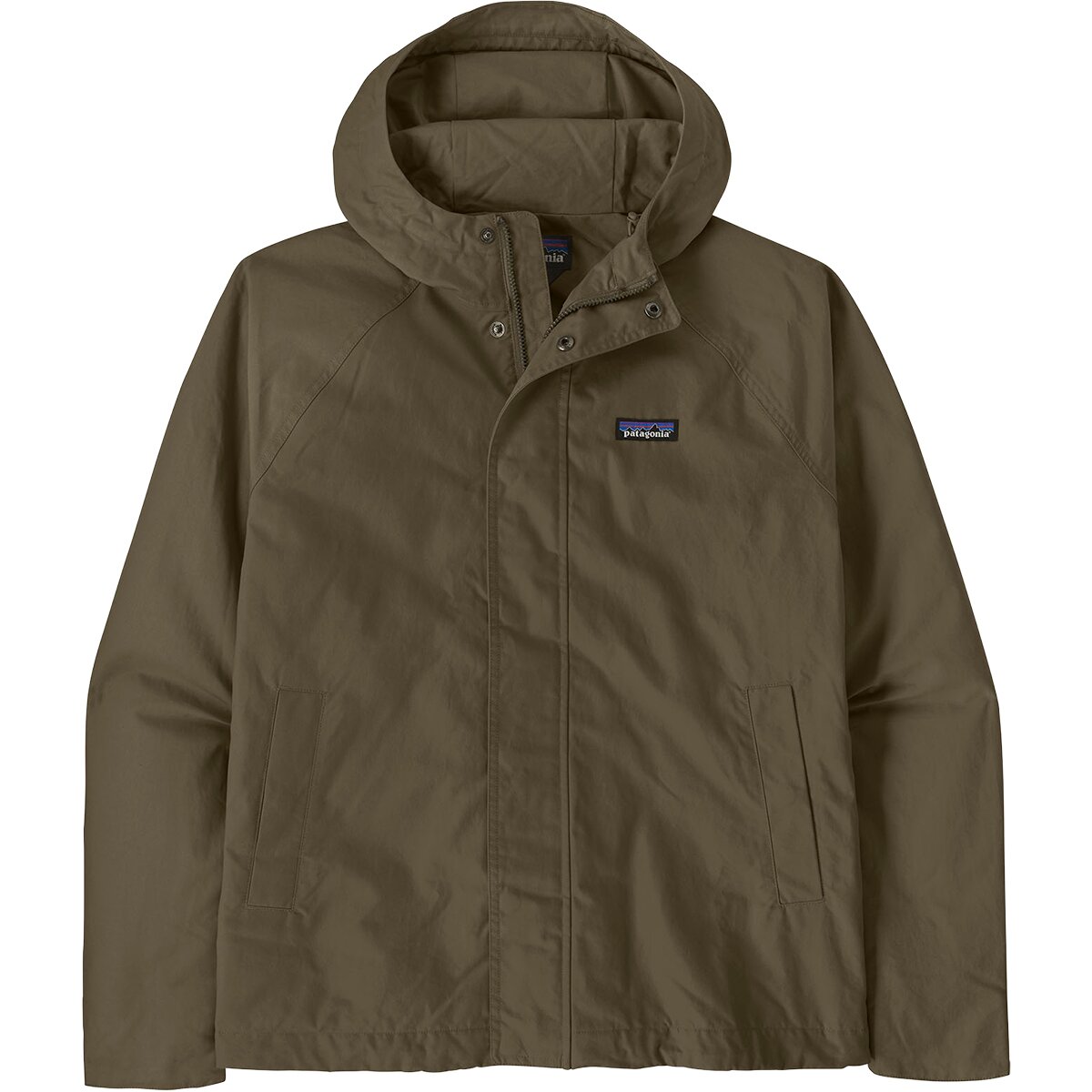 Image of Patagonia Dry Wax Cotton Jacket - Men's Basin Green, L