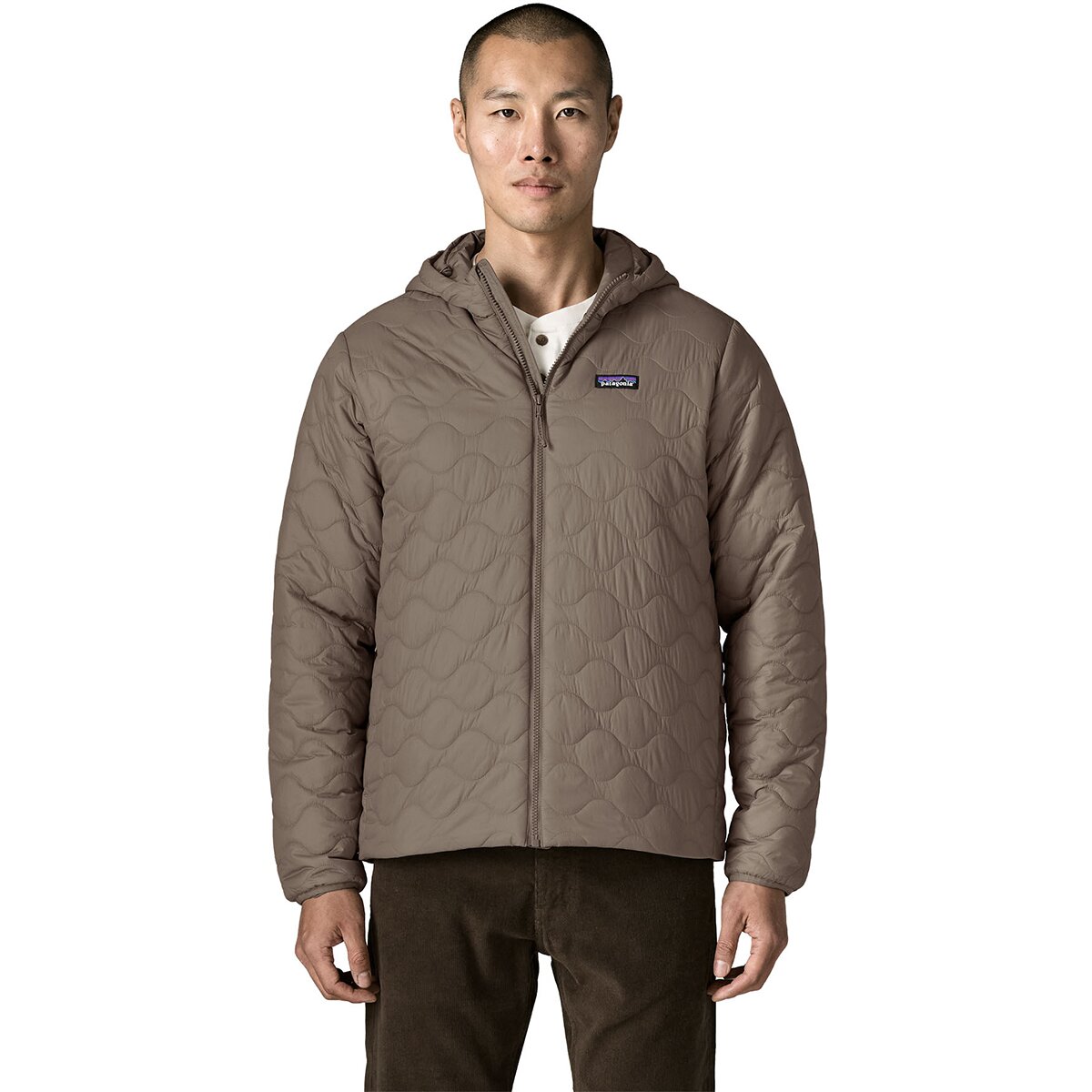 Image of Patagonia Heyes Peak Hooded Jacket - Men's Wing Grey, L