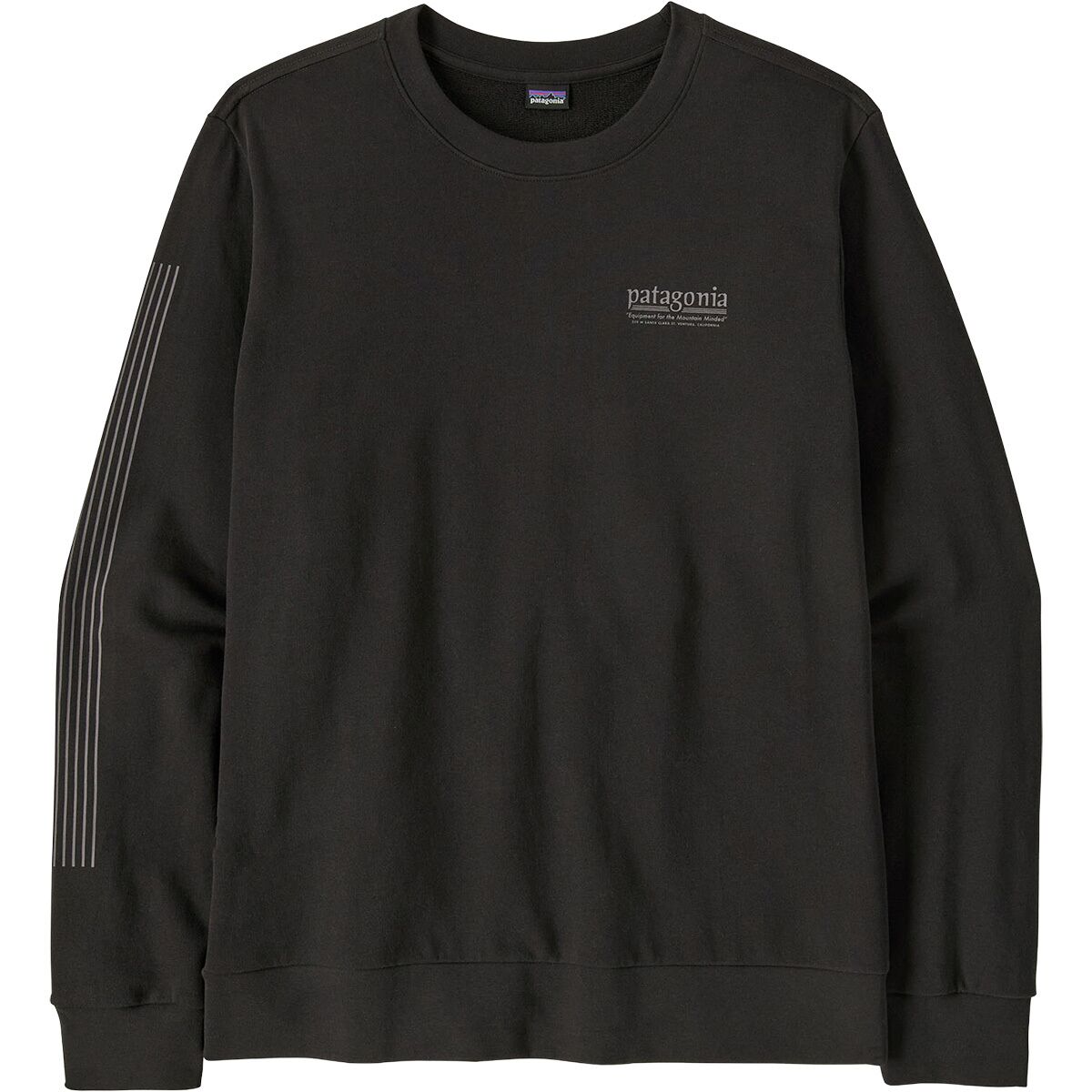 Image of Patagonia Hut Tripper Daily Crew Sweatshirt - Men's Black, L