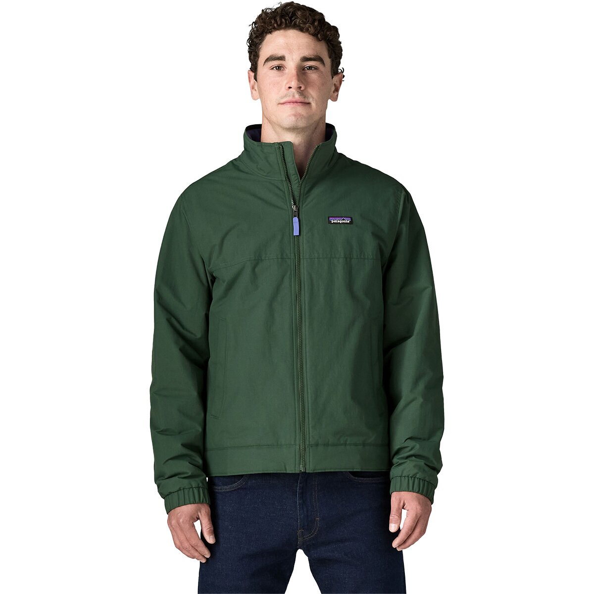 Image of Patagonia Isthmus Lined Jacket - Men's Canopy Green, L