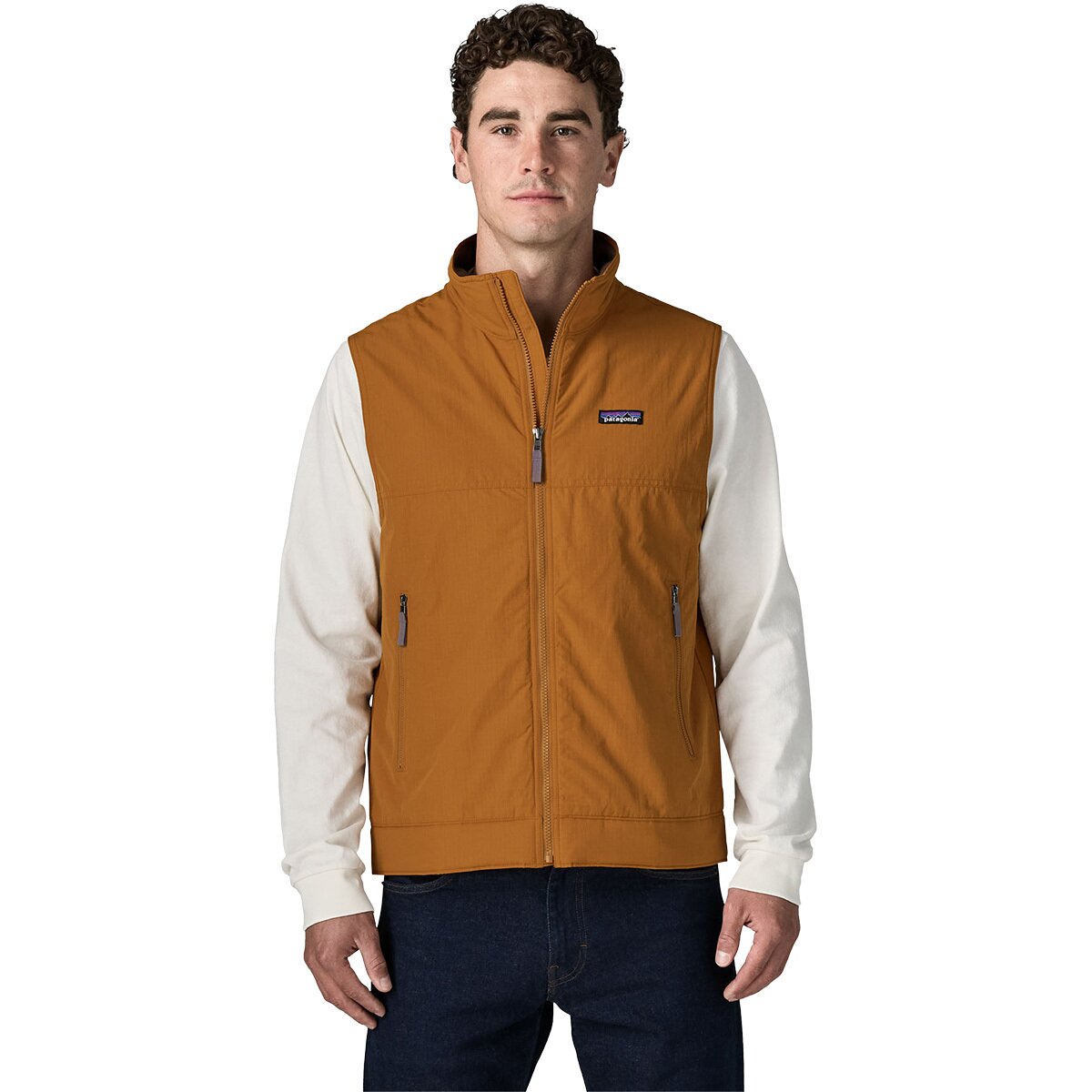 Image of Patagonia Isthmus Lined Vest - Men's Cinnamon Brown, S