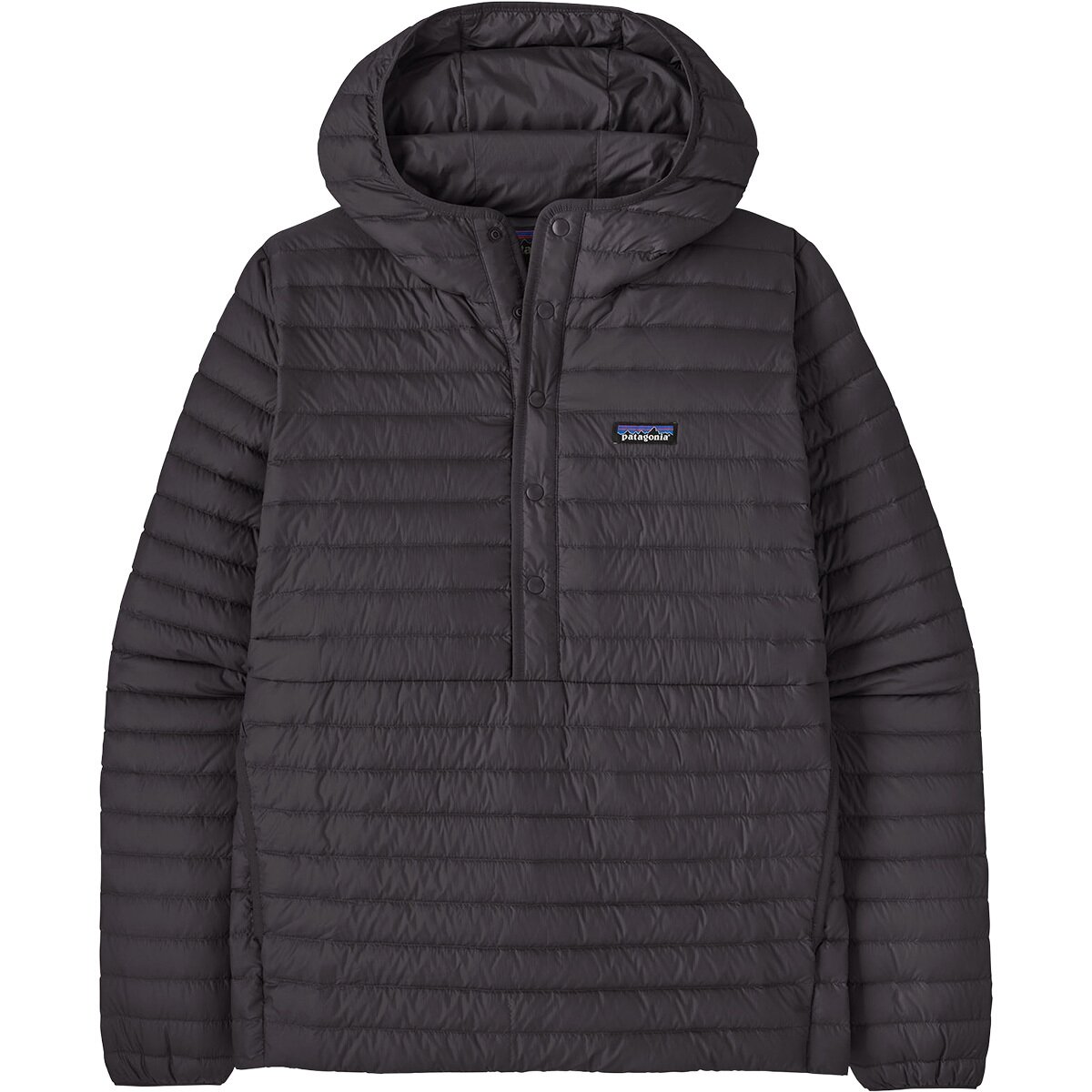 Image of Patagonia Lightweight Down Sweater Pullover - Men's Black, S