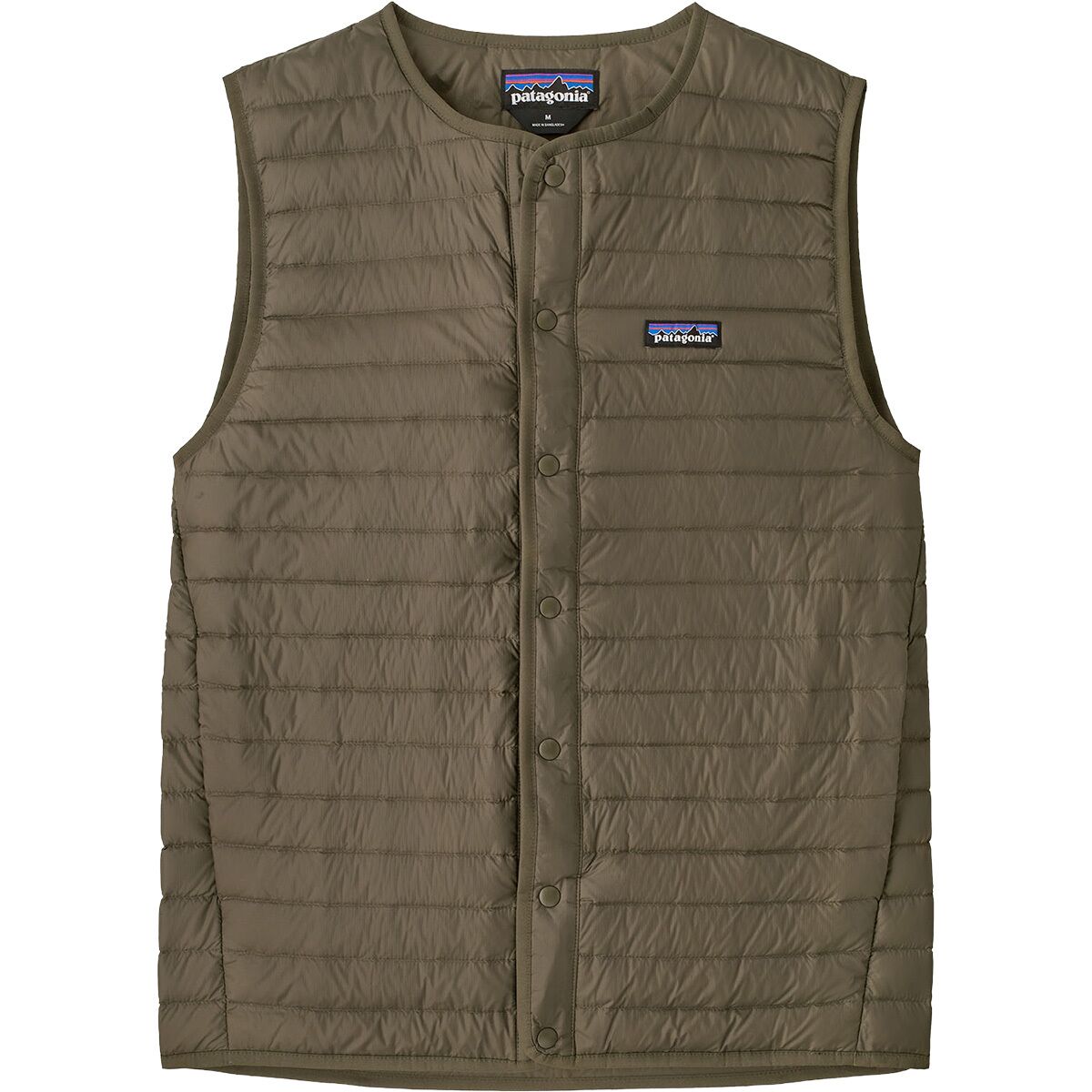 Image of Patagonia Lightweight Down Sweater Vest - Men's Basin Green, XL