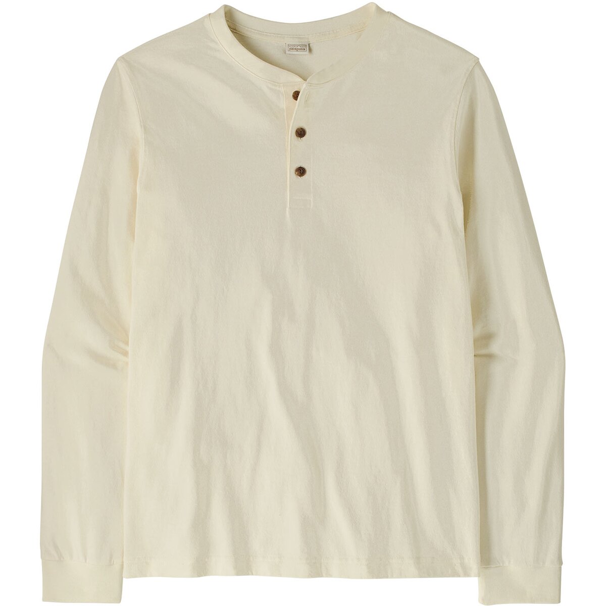 Image of Patagonia Long-Sleeve Henley Shirt - Men's Birch White, M