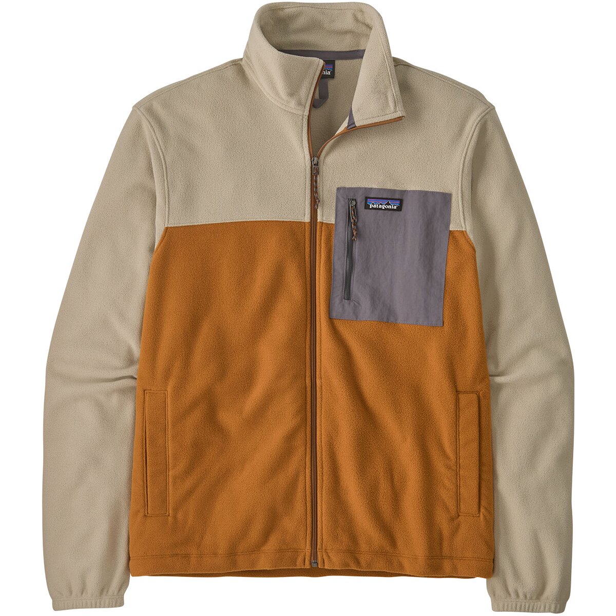 Image of Patagonia Micro D Patch Pocket Jacket - Men's Cinnamon Brown, S