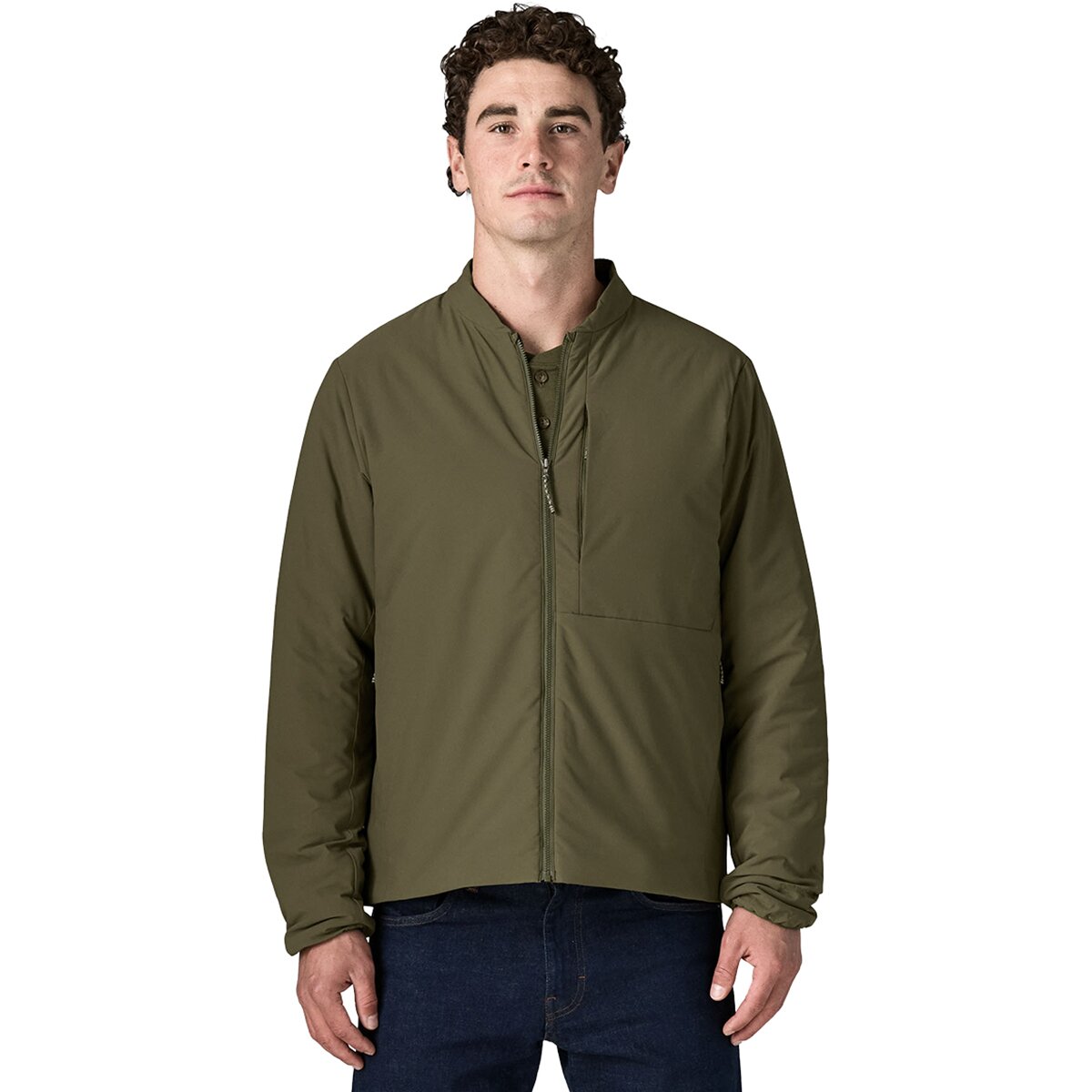 Image of Patagonia Nano-Air Bomber Jacket - Men's Basin Green, XXL