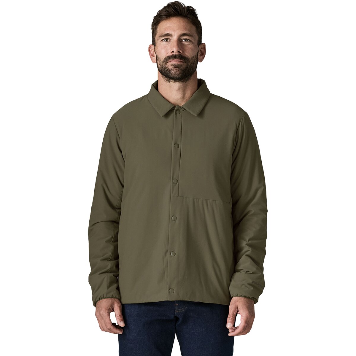 Image of Patagonia Nano-Air Shirt Jacket - Men's Basin Green, S