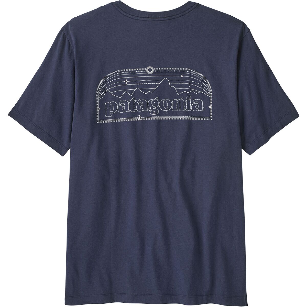 Image of Patagonia P-6 Cosmos T-Shirt - Men's New Navy, M