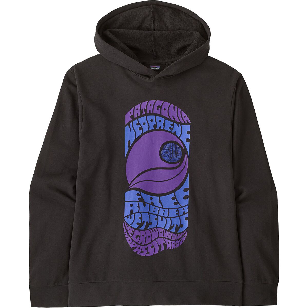 Image of Patagonia Pass It Around Daily Hoodie - Men's Black, M