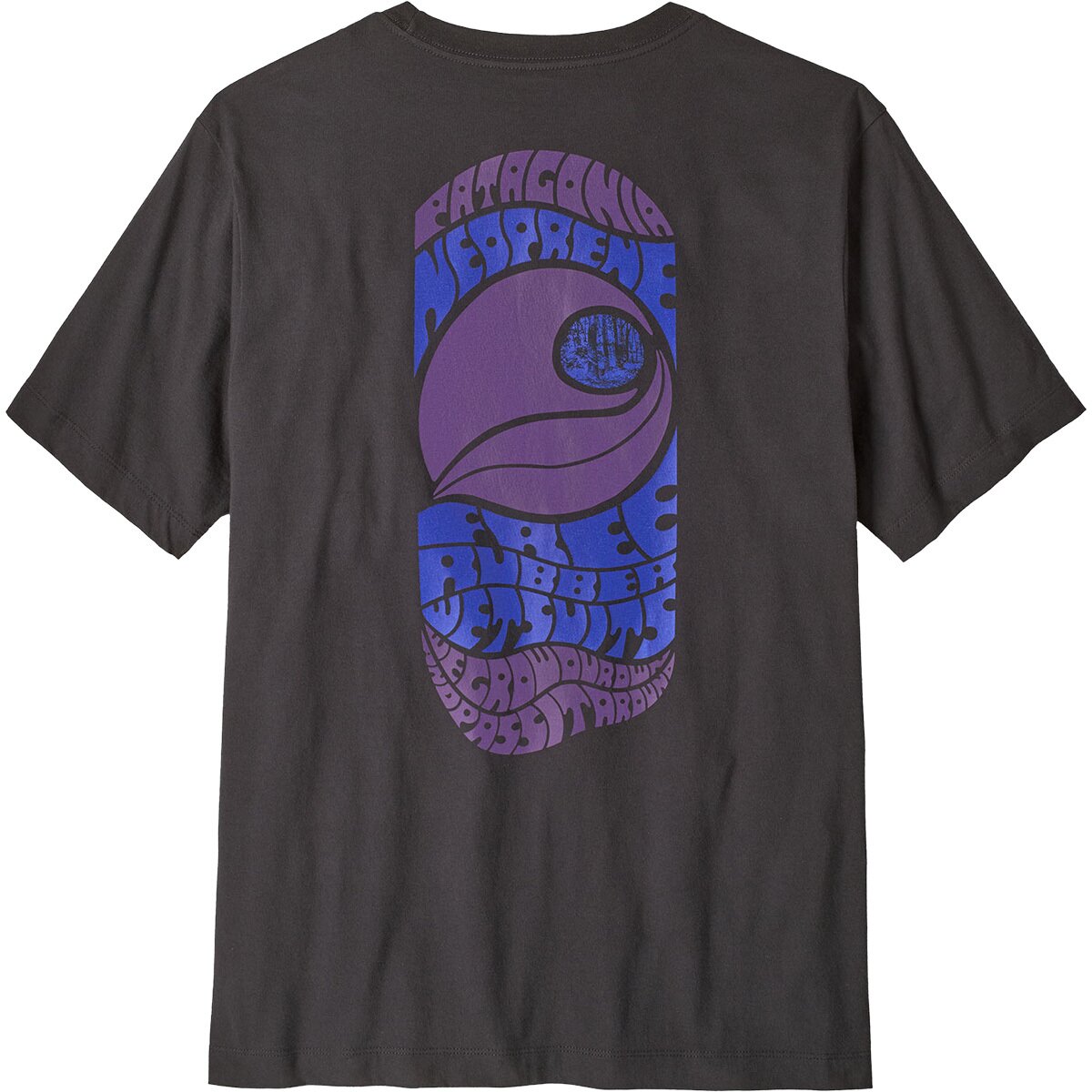 Image of Patagonia Pass It Around T-Shirt - Men's Ink Black, L