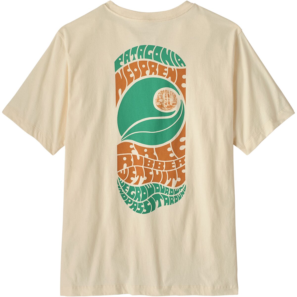 Image of Patagonia Pass It Around T-Shirt - Men's Undyed Natural, S
