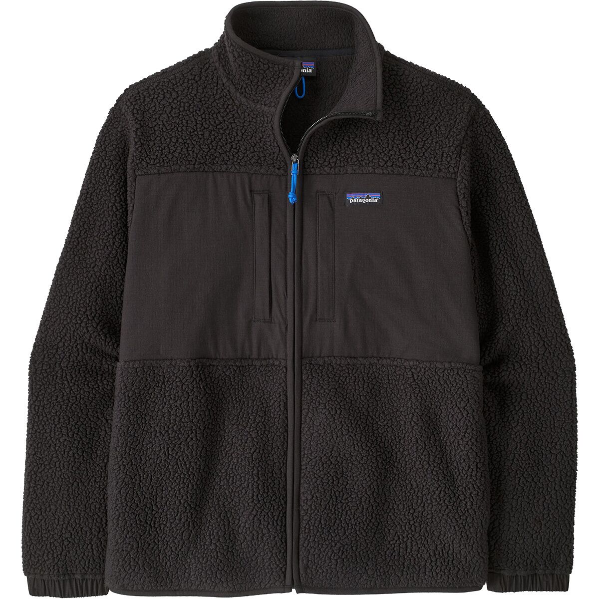 Image of Patagonia Retro Pile Patch Jacket - Men's Black, XL