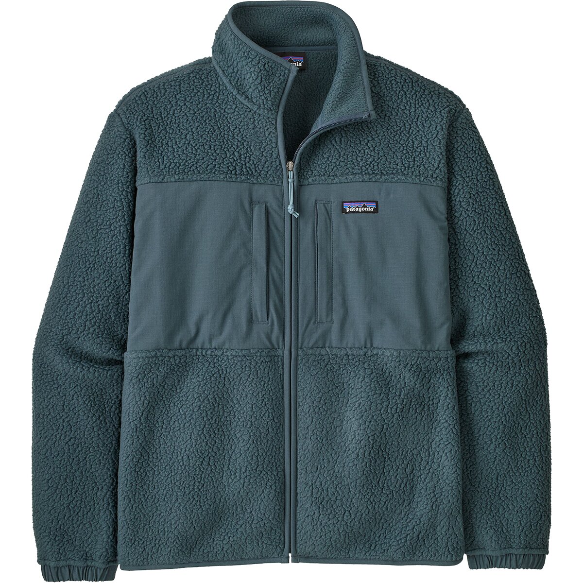 Image of Patagonia Retro Pile Patch Jacket - Men's Summit Blue, M