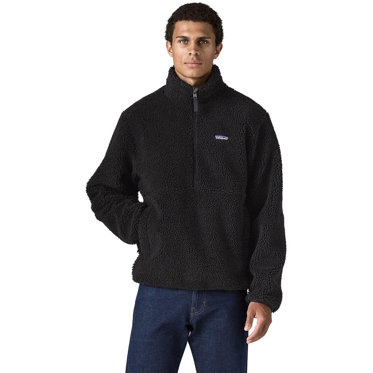 Image of Patagonia Retro-X Pullover - Men's Black, M