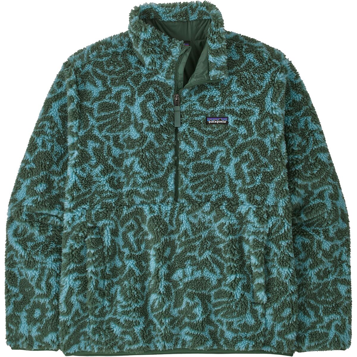 Image of Patagonia Retro-X Pullover - Men's Mountain Sun/Canopy Green, M